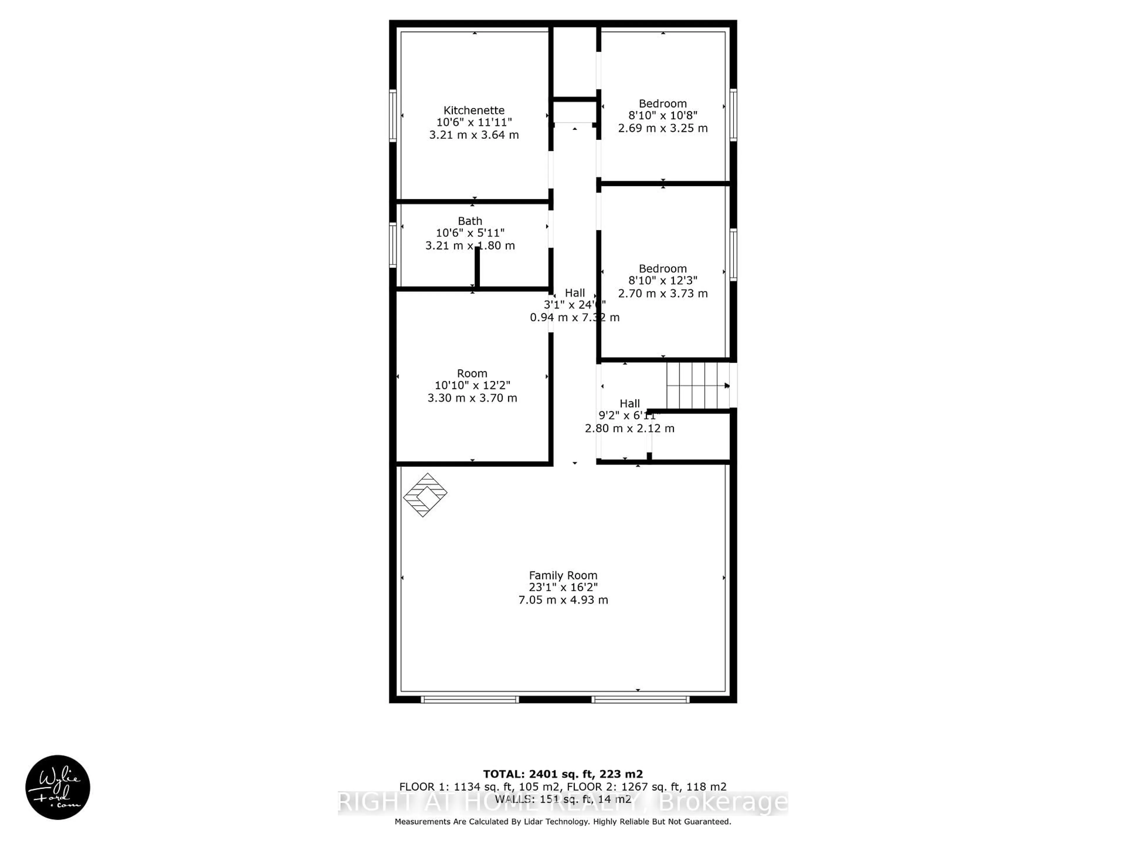 Floor plan for 813 Birchwood Dr, Midland Ontario L4R 4Y3