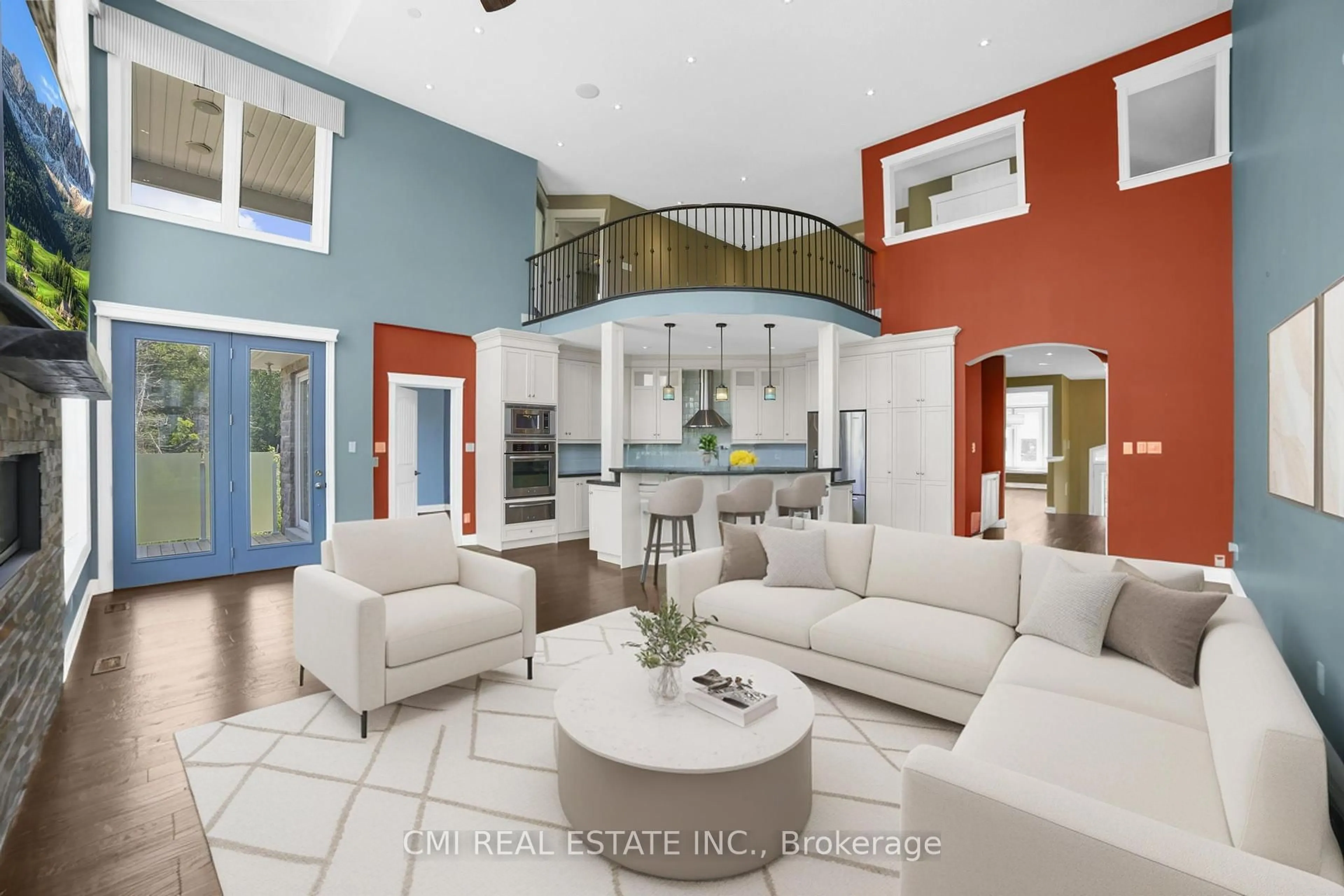 Open concept kitchen, ceramic/tile floor for 77 Waterview Rd, Wasaga Beach Ontario L9Z 0E9