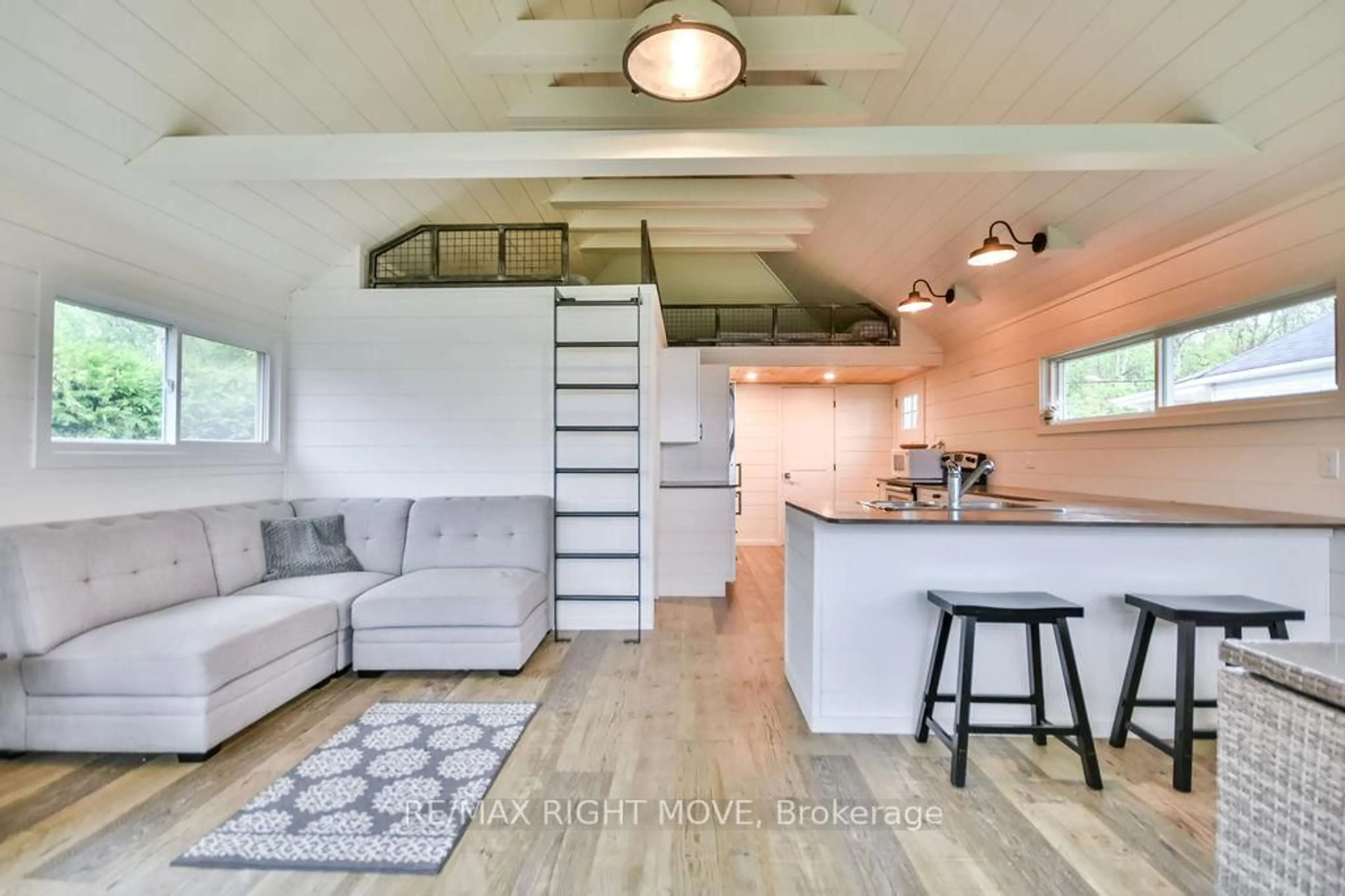 Open concept kitchen, unknown for 4458 Plum Point Rd, Ramara Ontario L3V 0L4