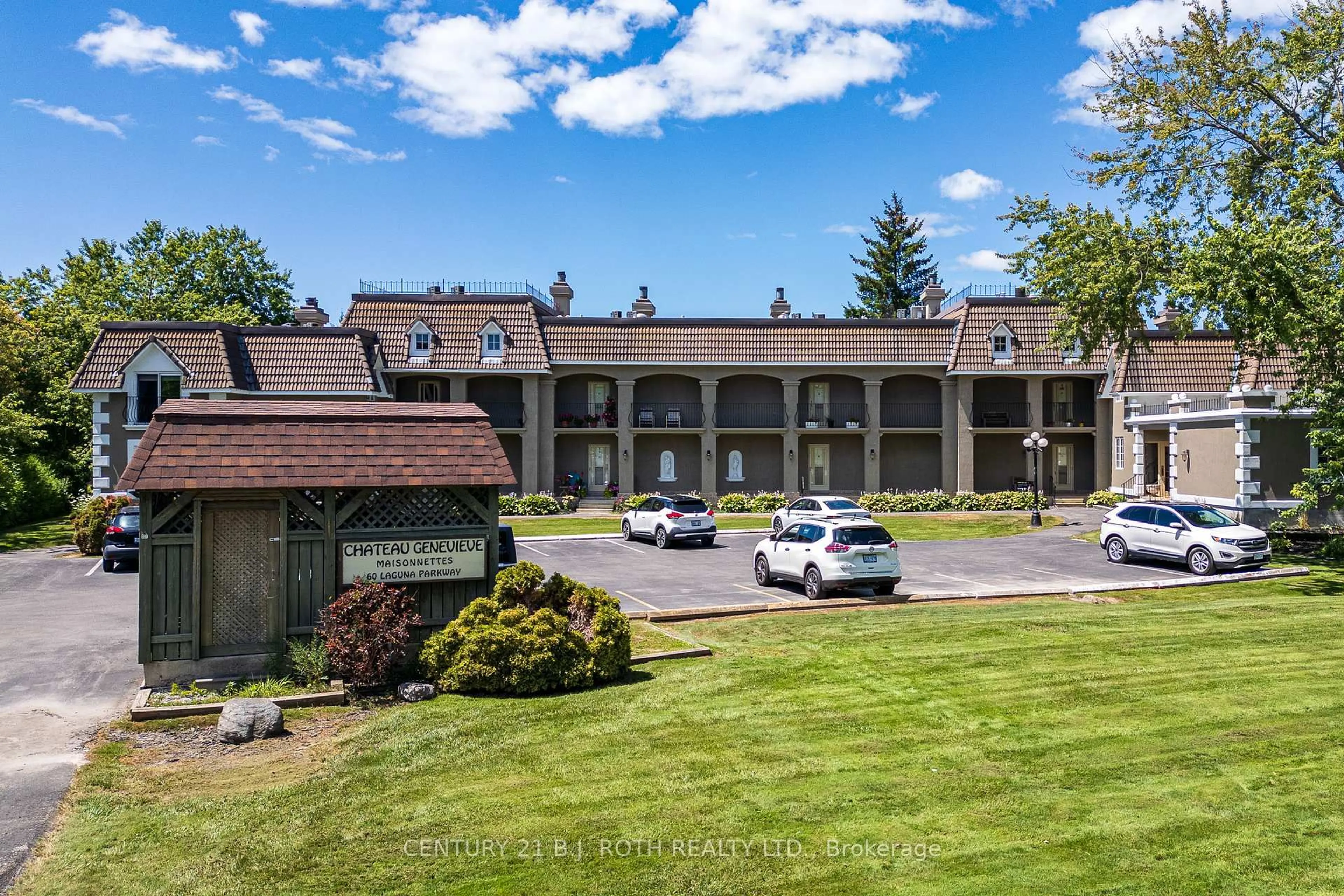 Patio, mountain view for 60 Laguna Pkwy #16, Ramara Ontario L0K 1B0