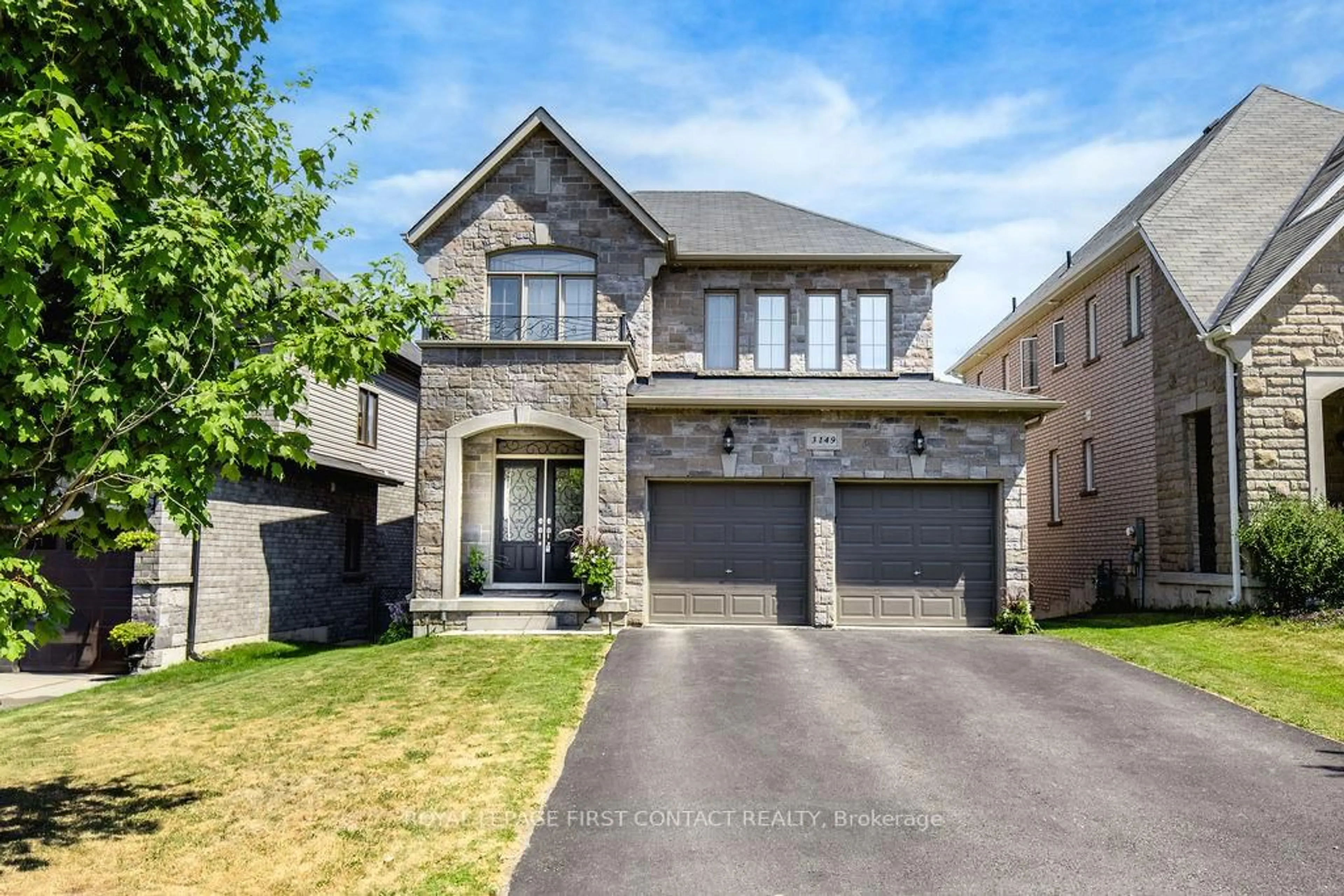 Home with brick exterior material, street for 3149 Emperor Dr, Orillia Ontario L3V 7X1