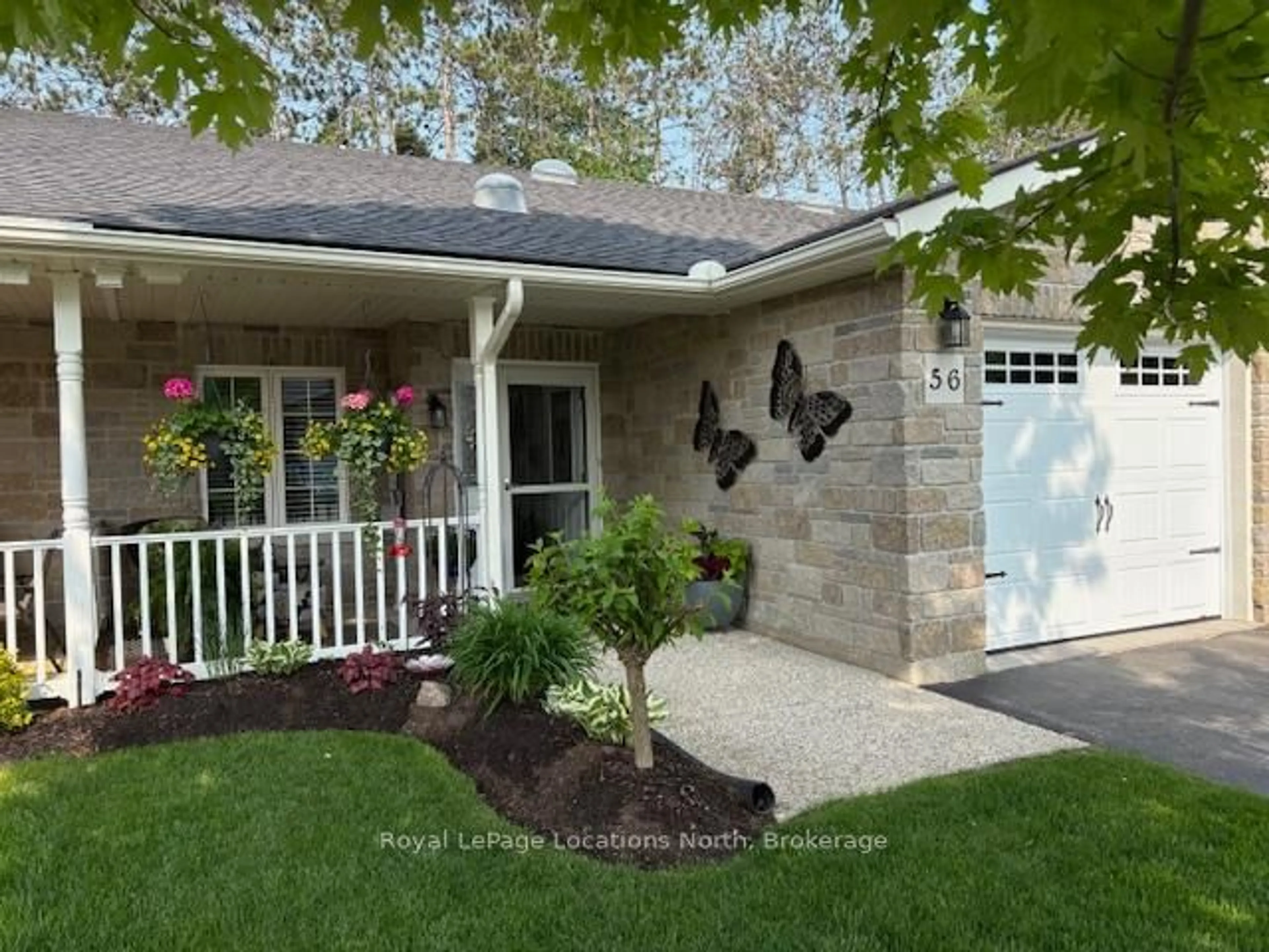 Home with brick exterior material, street for 56 GARDEN GROVE Cres, Wasaga Beach Ontario L9Z 0E6