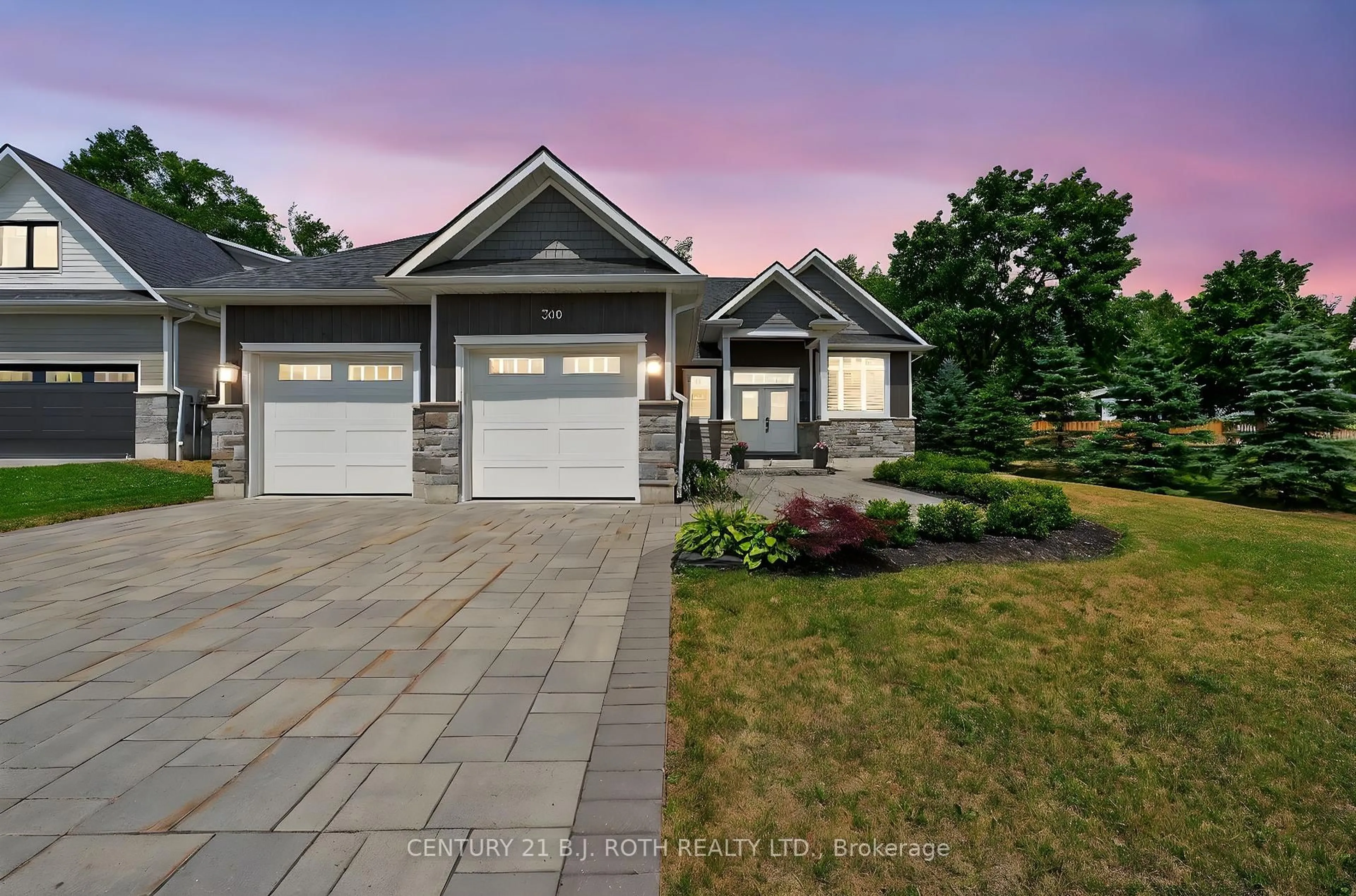 Home with brick exterior material, street for 300 Shanty Bay Rd, Oro-Medonte Ontario L4M 1E6