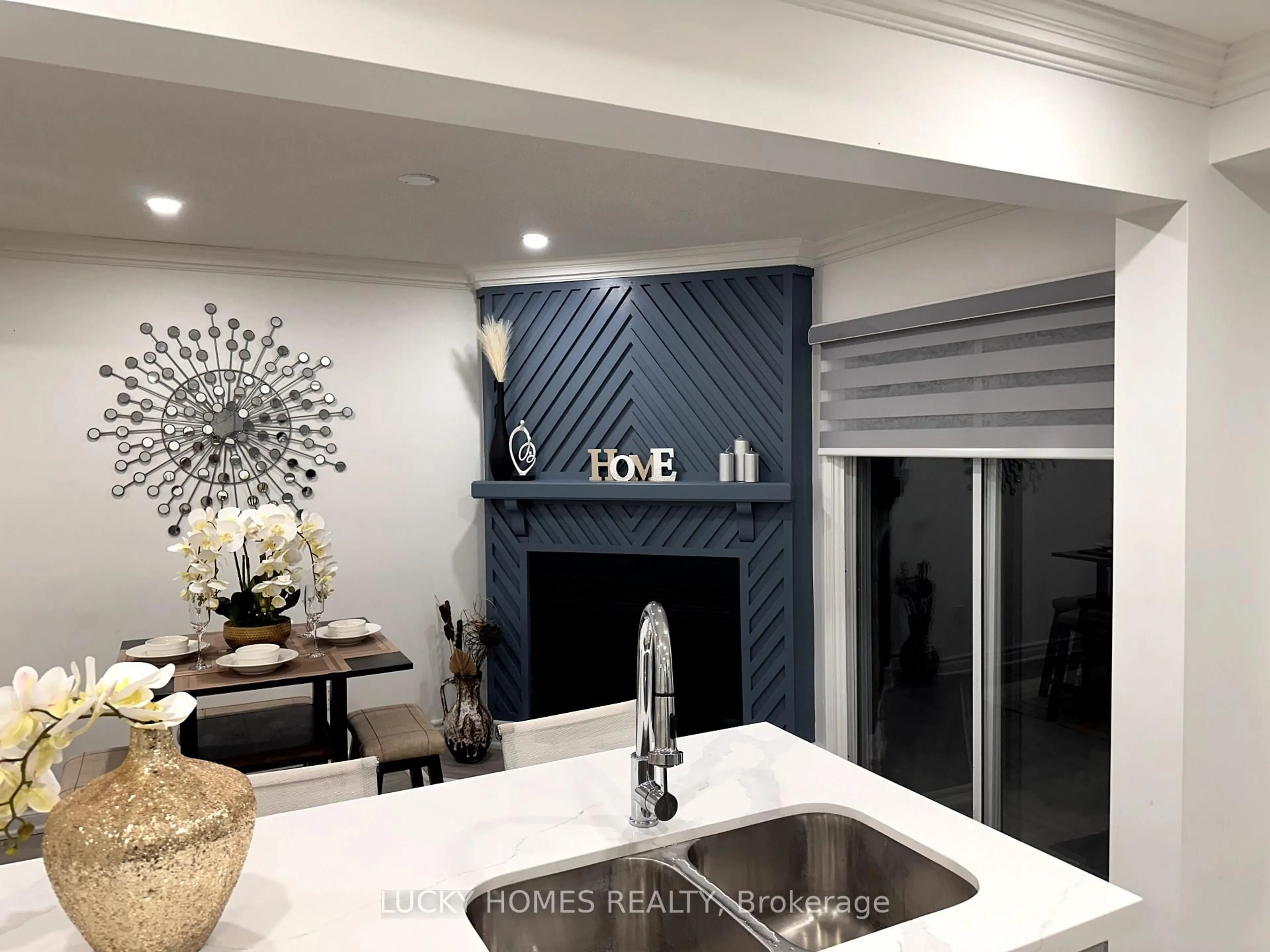 Contemporary kitchen, ceramic/tile floor for 39 Laidlaw Dr, Barrie Ontario L4N 7S2