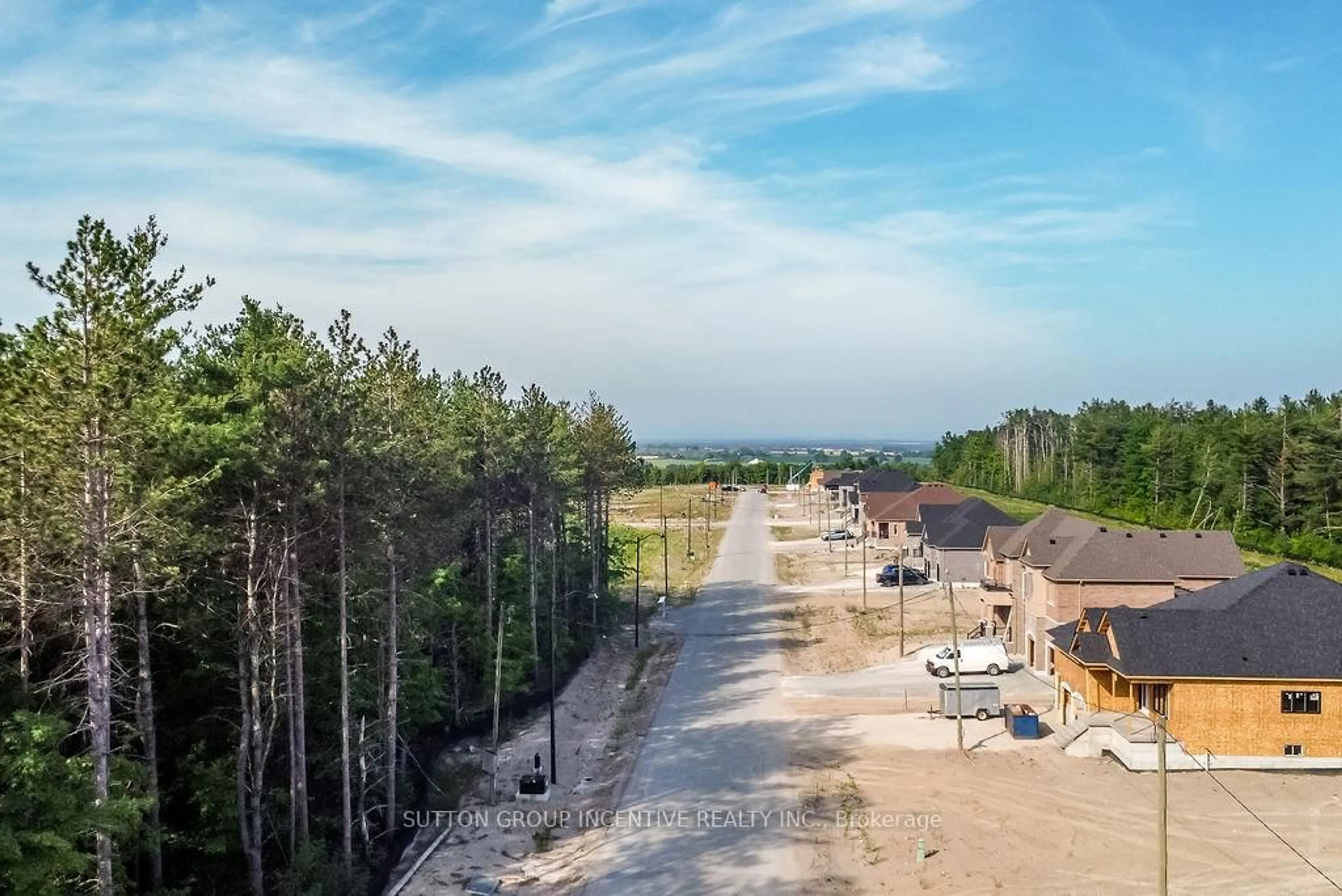 A pic from outside/outdoor area/front of a property/back of a property/a pic from drone, unknown for Lot 2 Cottonwood St, Springwater Ontario L0L 1Y2