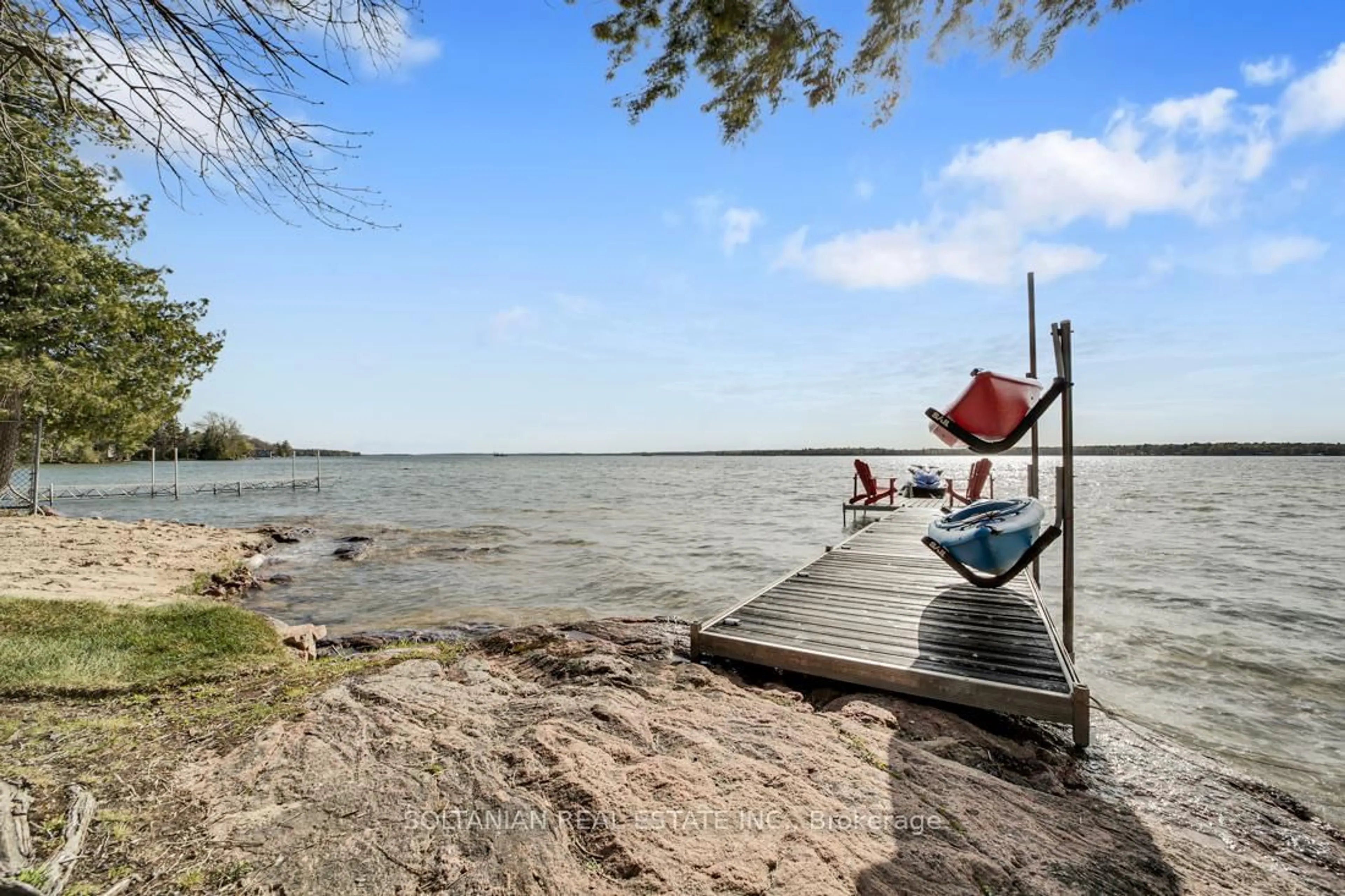 Patio, water/lake/river/ocean view for 7260 Glen Ellen Dr, Ramara Ontario L0K 2B0
