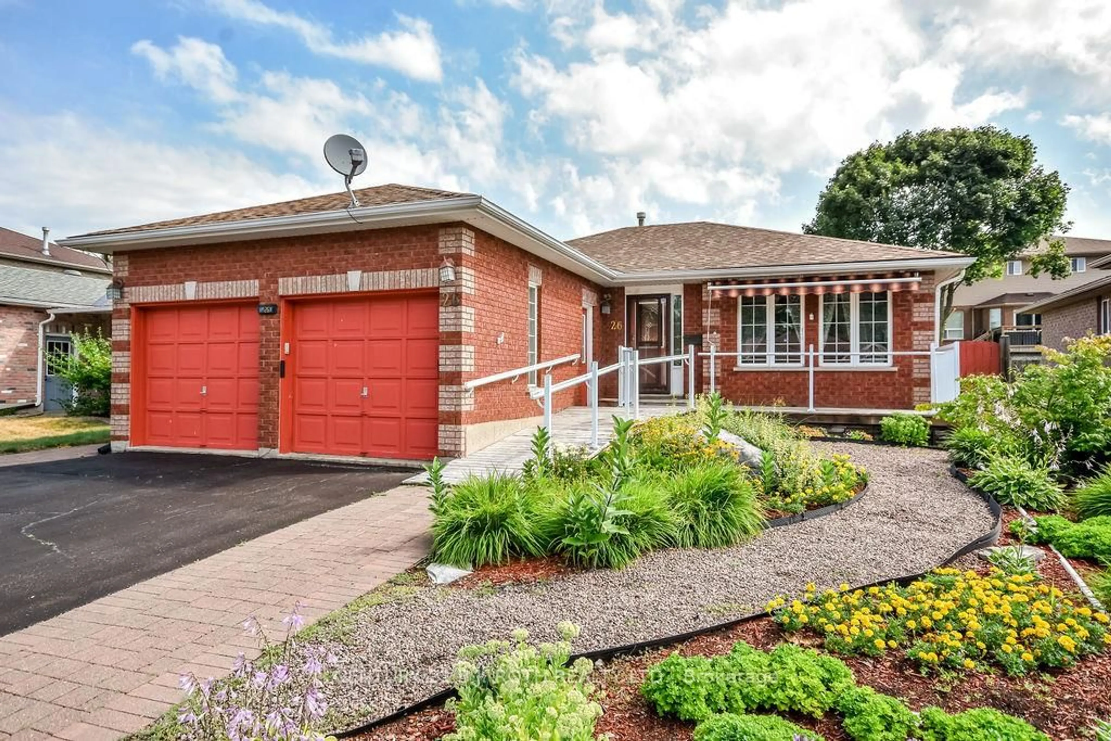 Home with brick exterior material, street for 26 Johnson St, Orillia Ontario L3V 7S4