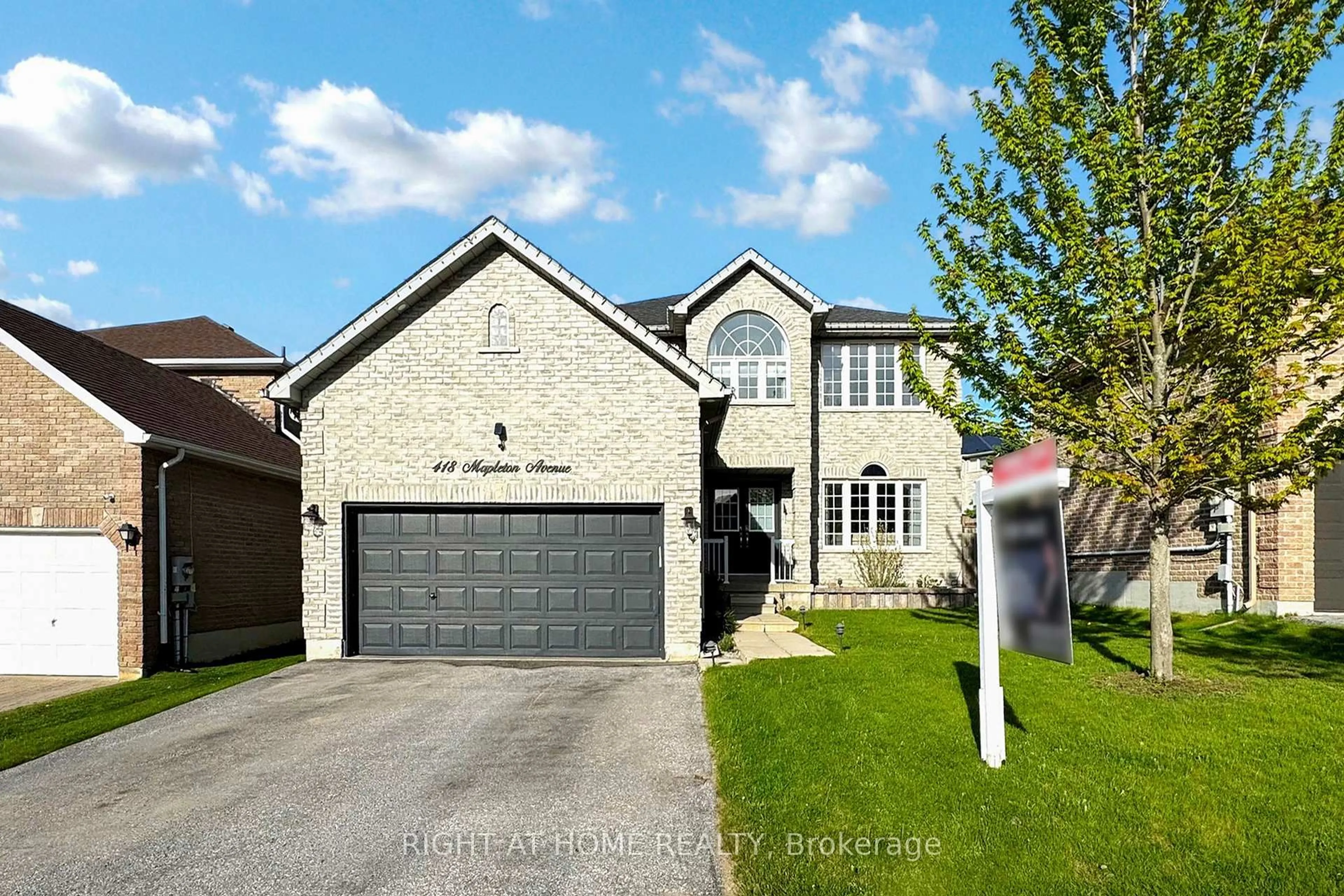 Home with brick exterior material, street for 418 Mapleton Ave, Barrie Ontario L4N 0Z9
