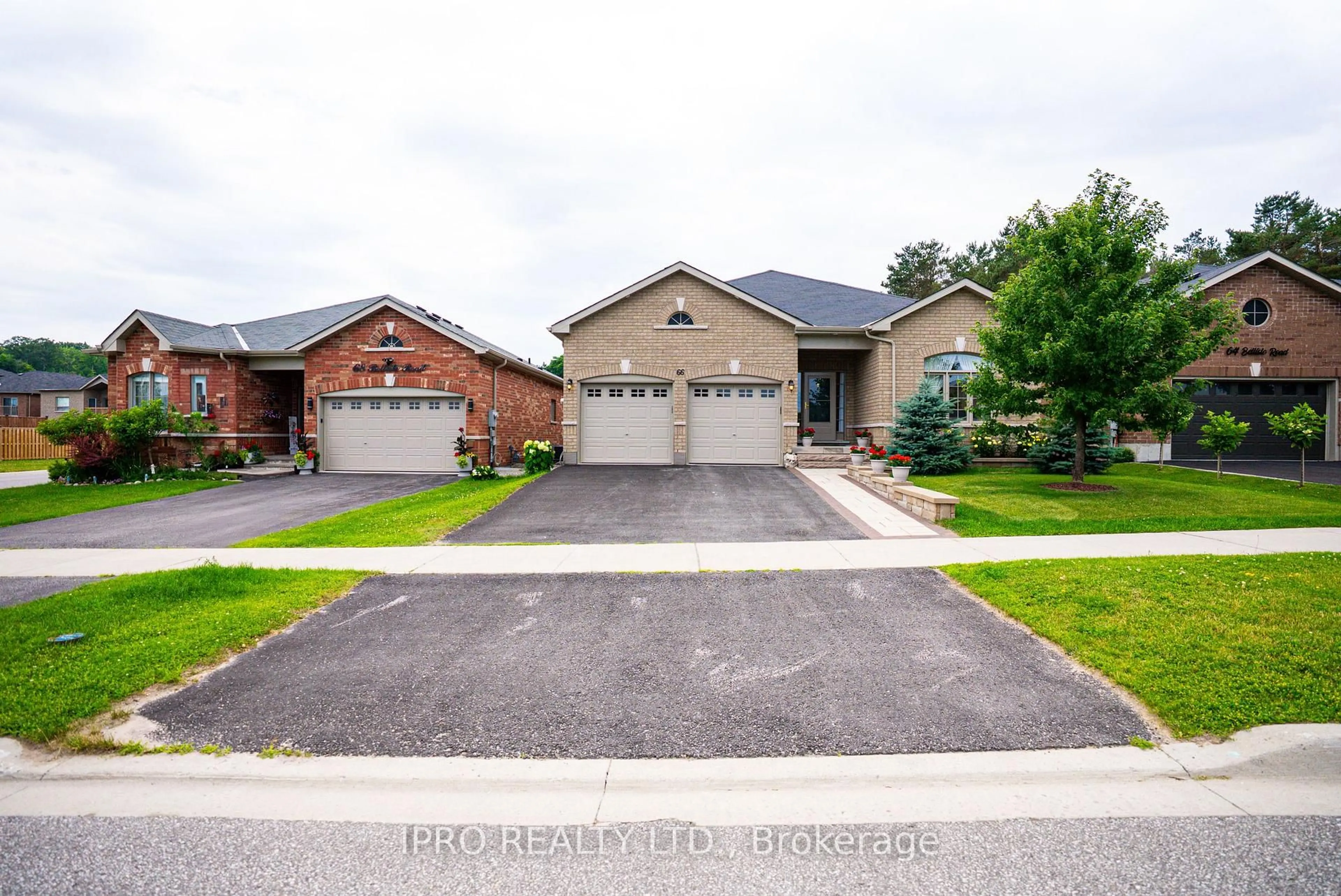 Home with brick exterior material, street for 66 Bellisle Rd, Penetanguishene Ontario L9M 0V6