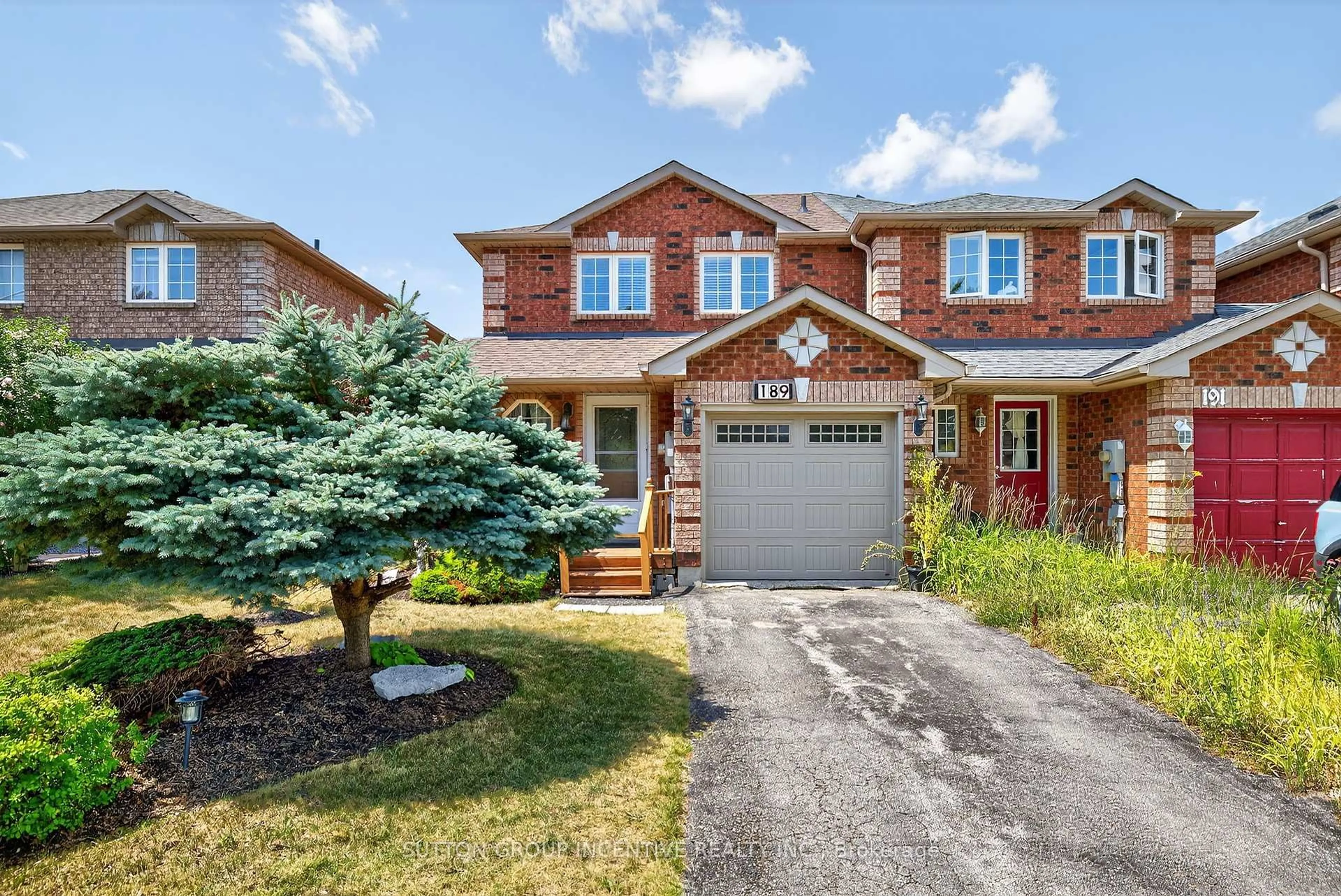 Home with brick exterior material, street for 189 Nathan Cres, Barrie Ontario L4N 0S4