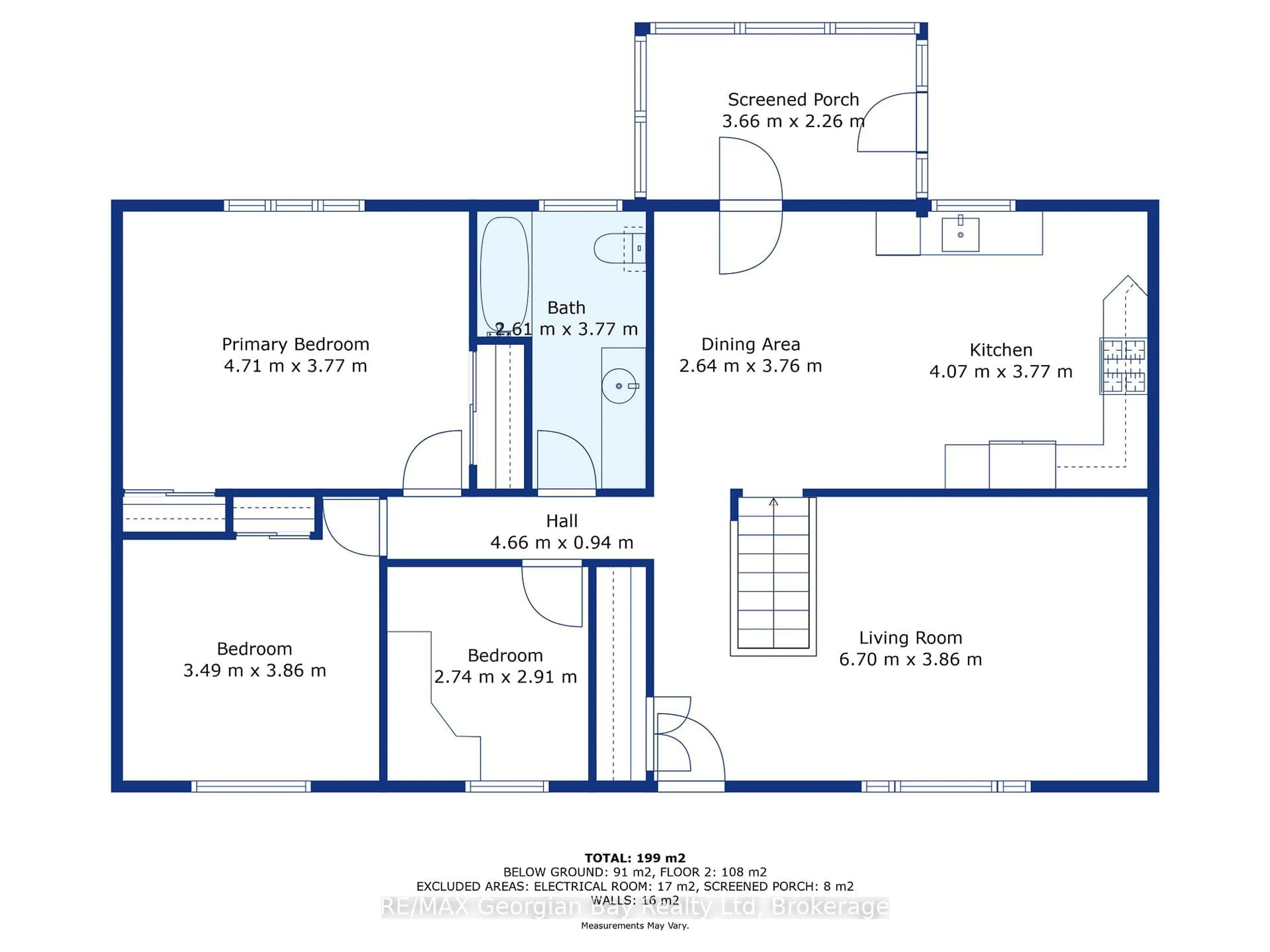 Floor plan for 739 SIMCOE Ave, Tay Ontario L0K 1R0