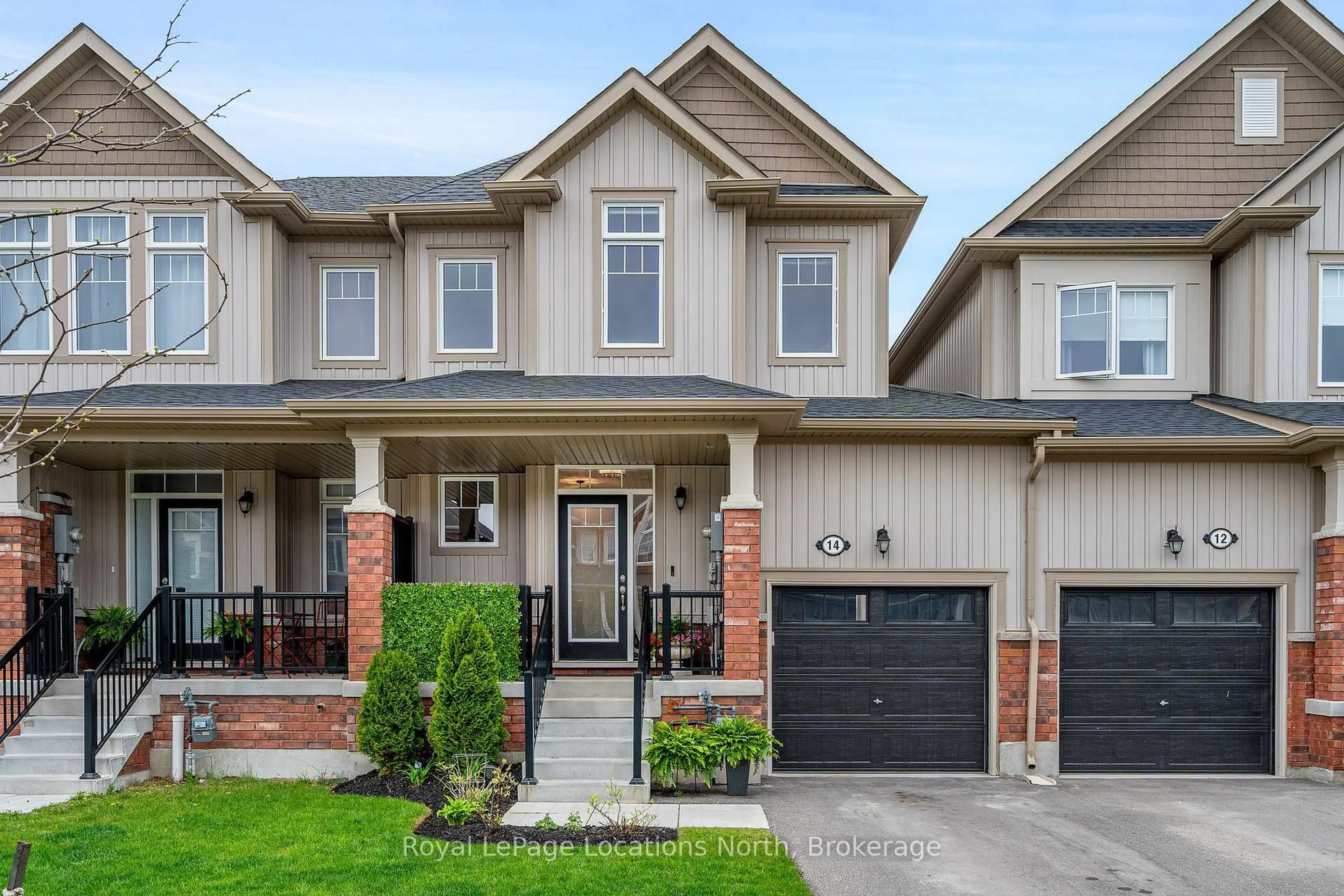 Home with brick exterior material, street for 14 Bailey St, Collingwood Ontario L9Y 3W8