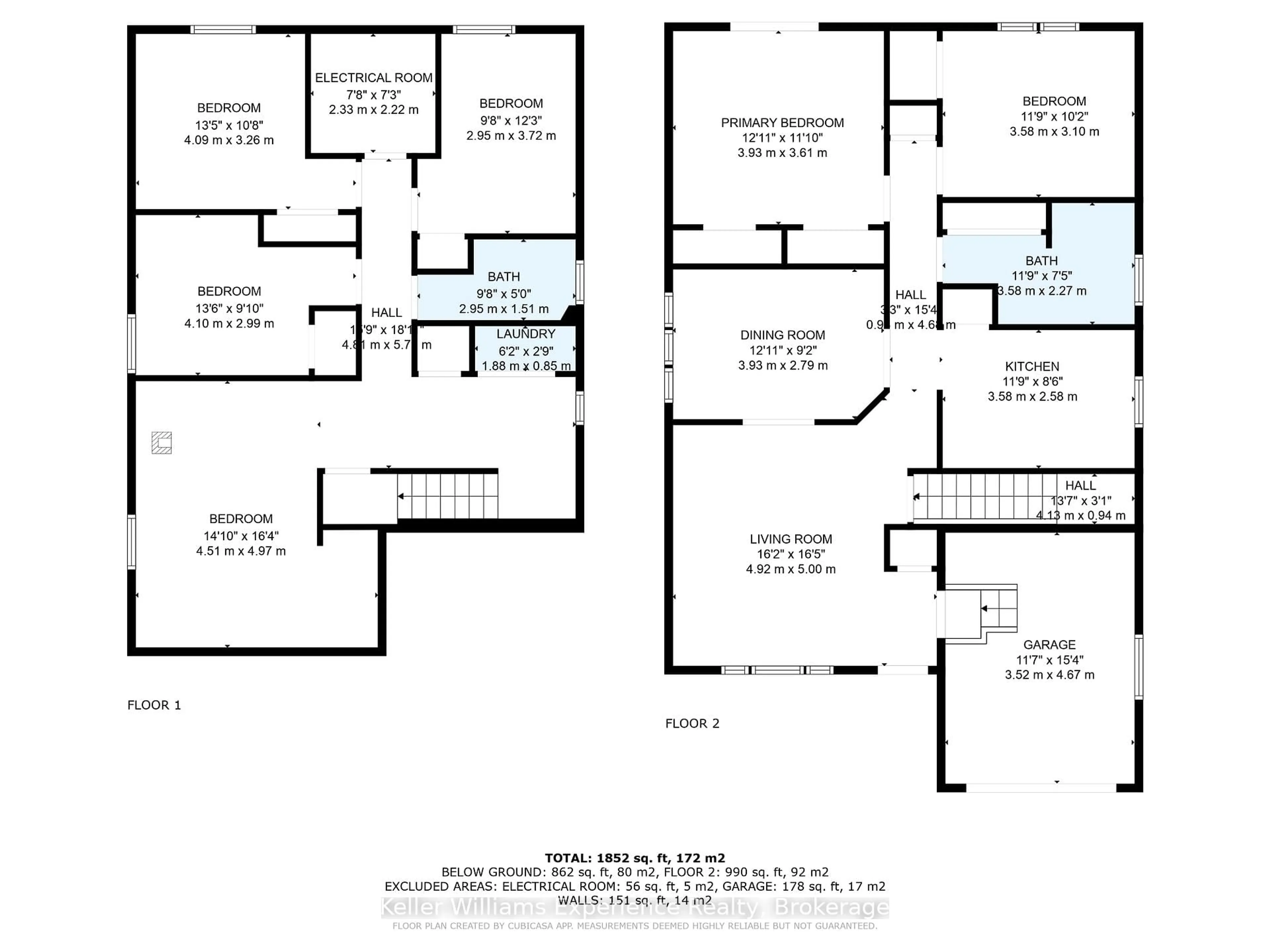 Floor plan for 308 Assiniboia St, Tay Ontario L0K 1R0