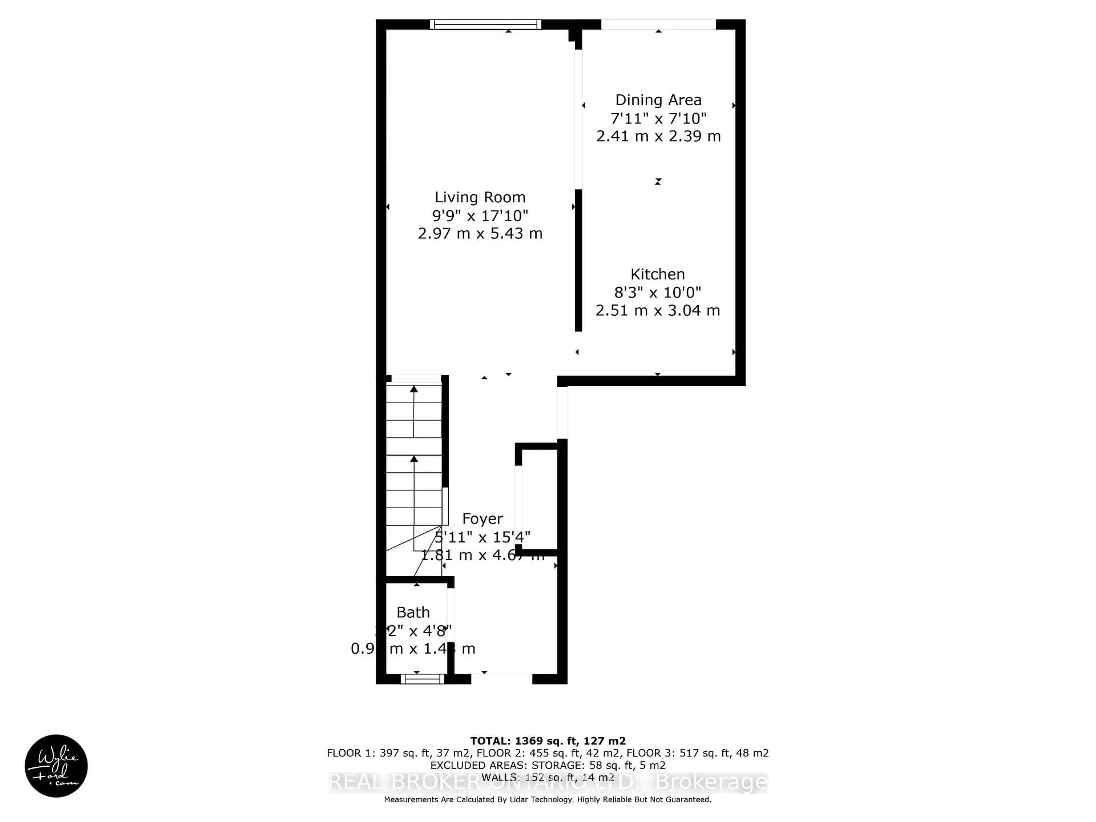 Floor plan for 36 Southwoods Cres, Barrie Ontario L4N 9P8