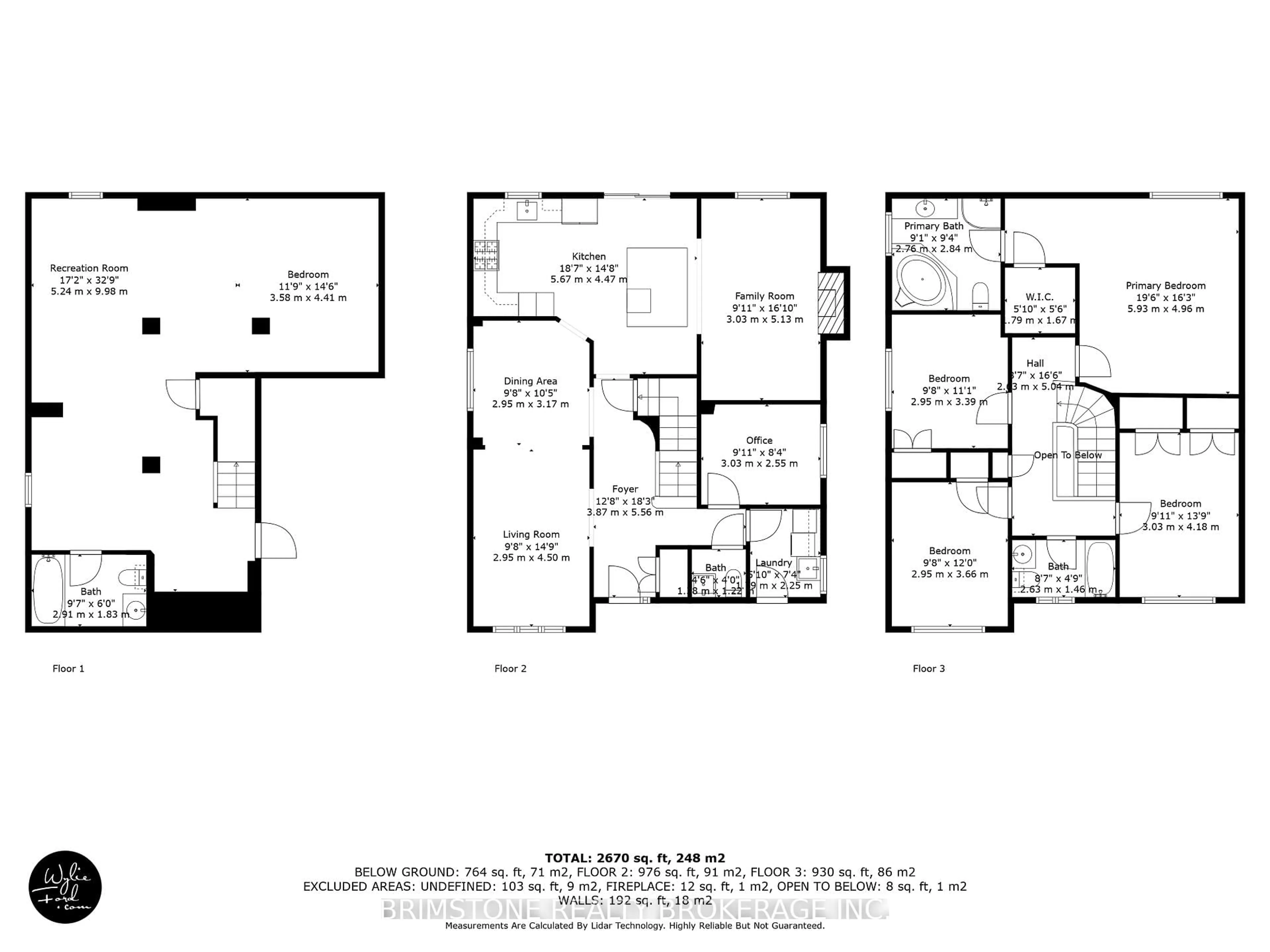 Floor plan for 116 Bird St, Barrie Ontario L4N 0W6