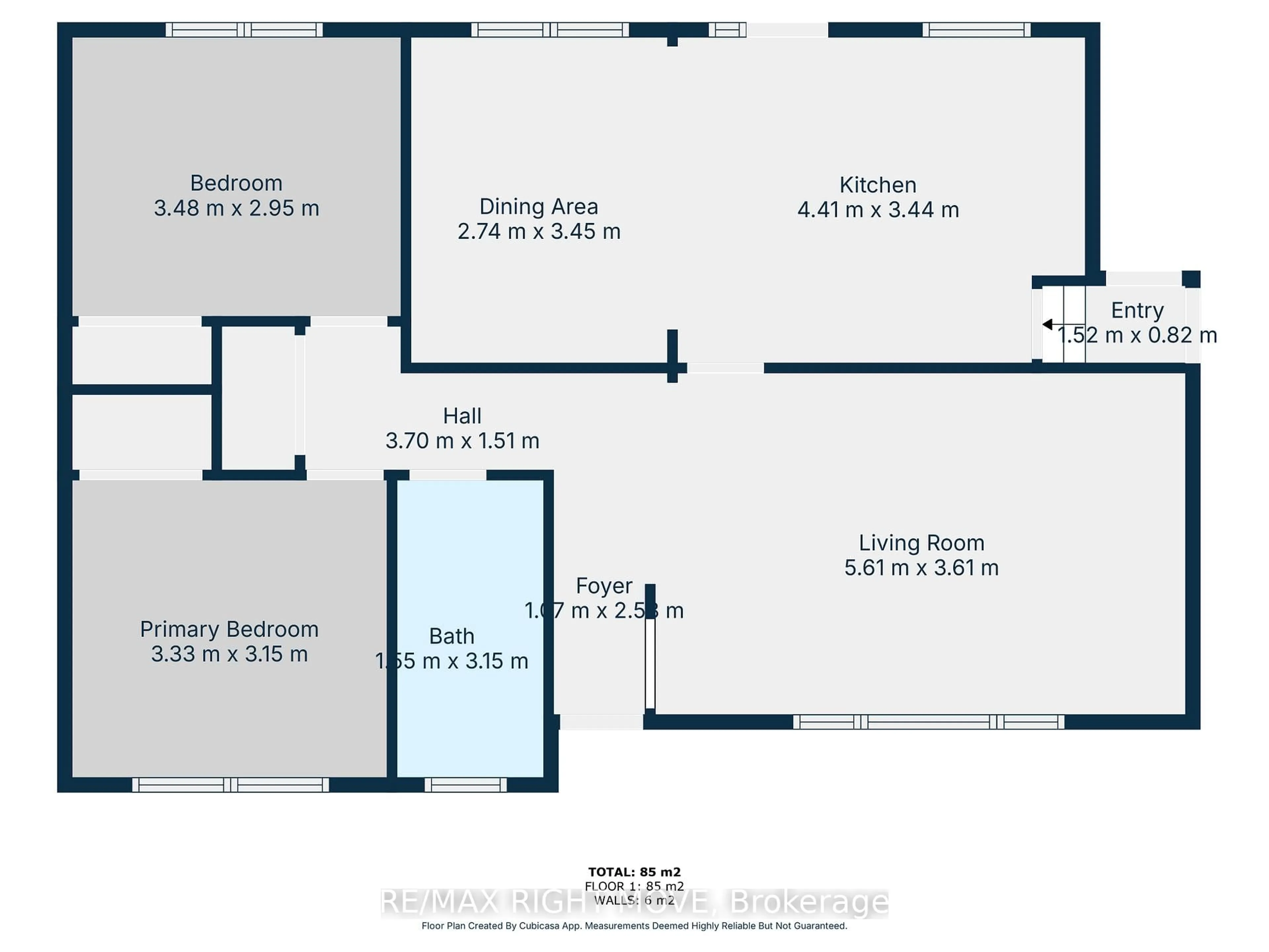 Floor plan for 62 North St, Orillia Ontario L3V 3S5