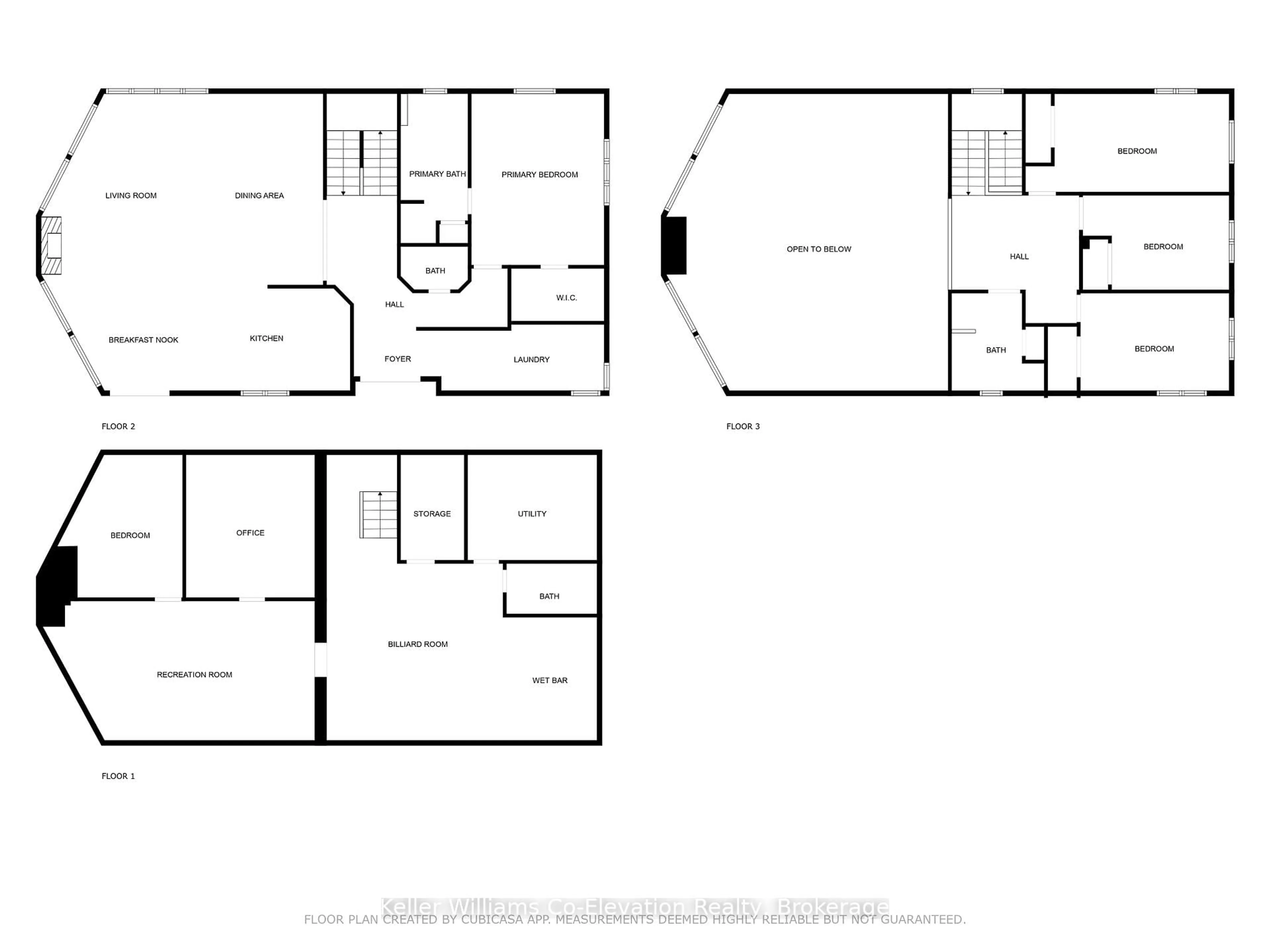 Floor plan for 286 Puddicombe Rd, Midland Ontario L4R 5G6