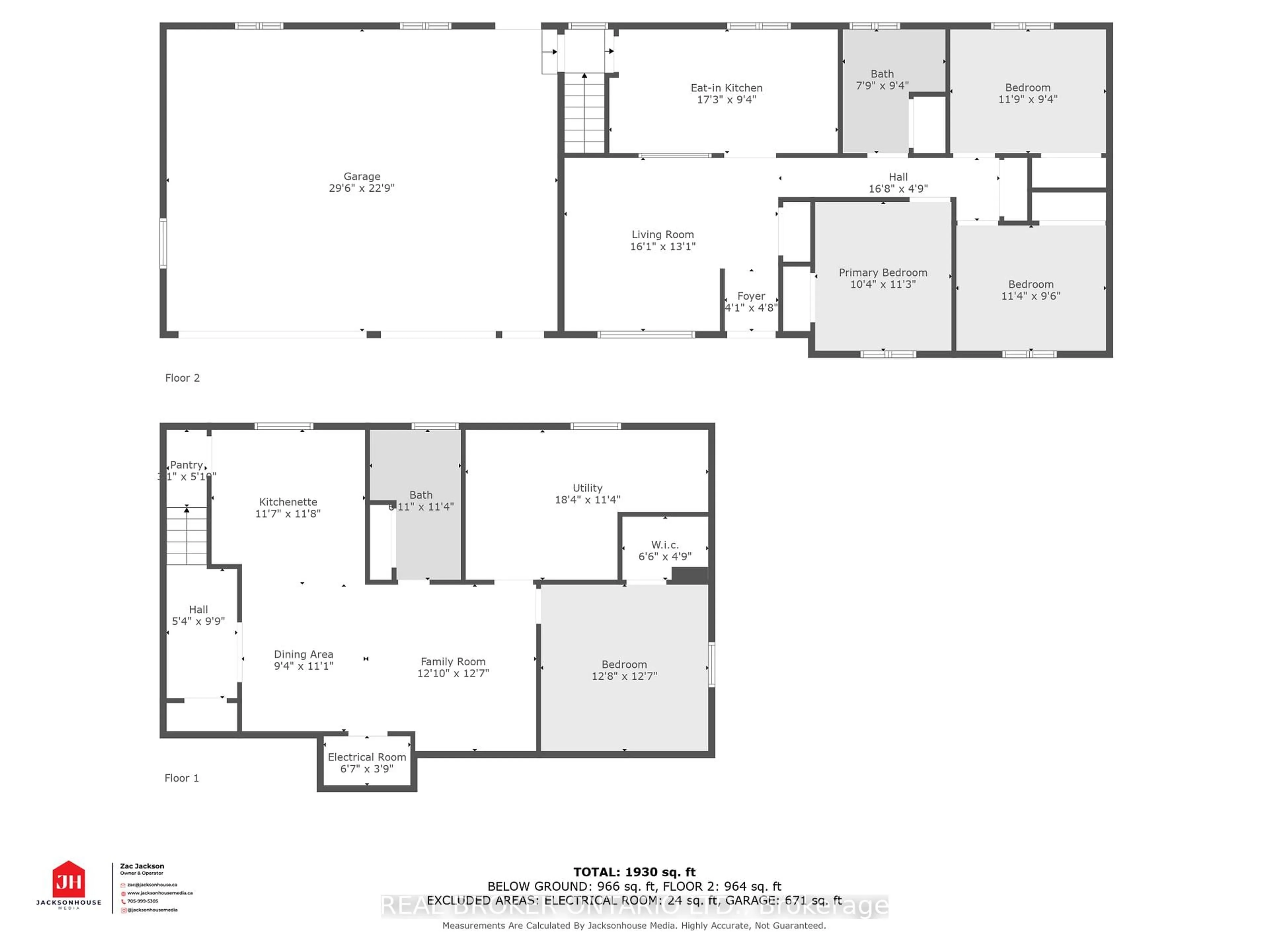 Floor plan for 12 Olive Dr, Oro-Medonte Ontario L3V 6H2