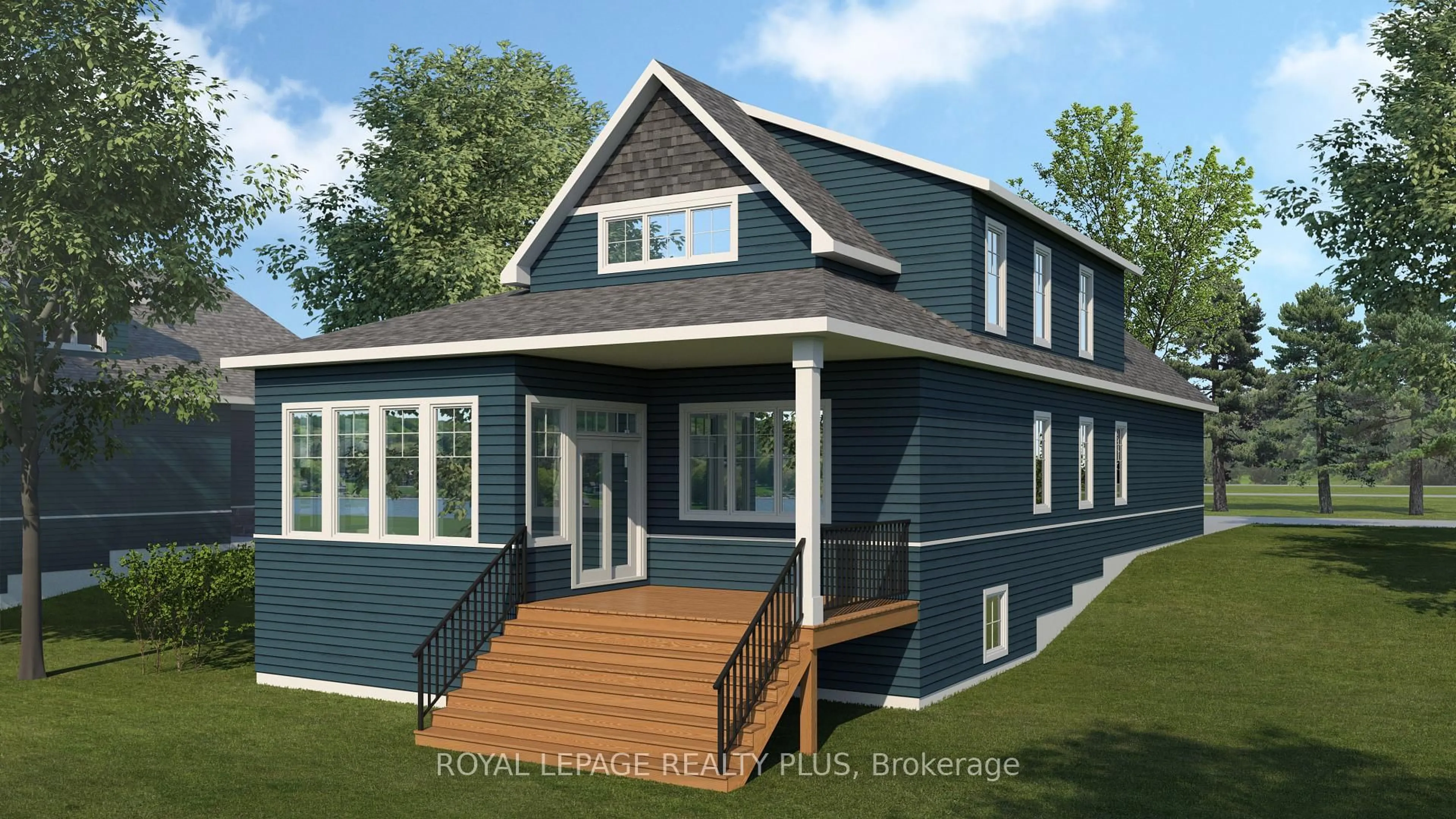 Home with vinyl exterior material, building for 34 Magazine St, Penetanguishene Ontario L9M 0W7