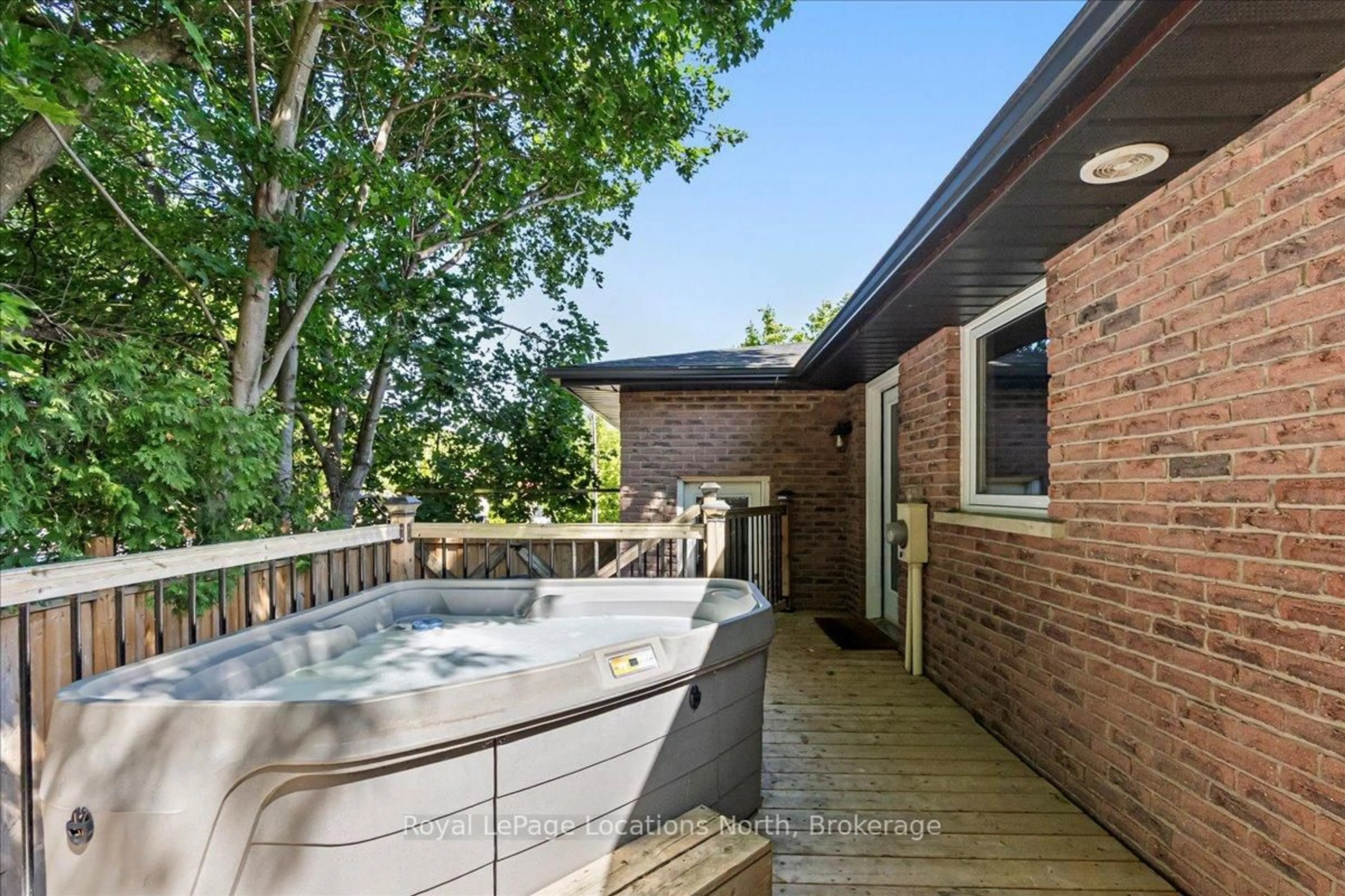 Patio, water/lake/river/ocean view for 201 Beech St, Clearview Ontario L0M 1S0