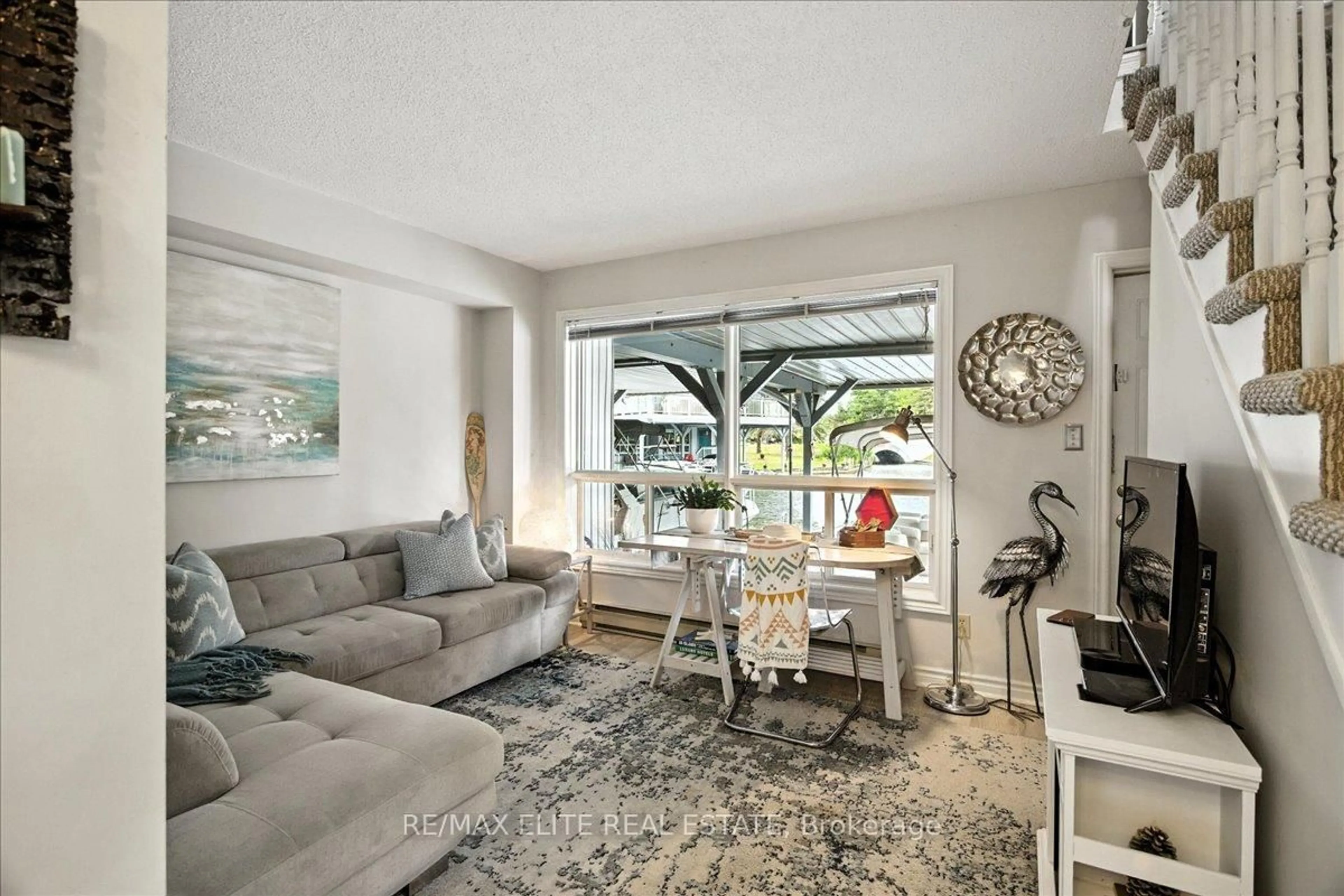 Living room with furniture, unknown for 24 Laguna Pkwy #12, Ramara Ontario L0K 1B0