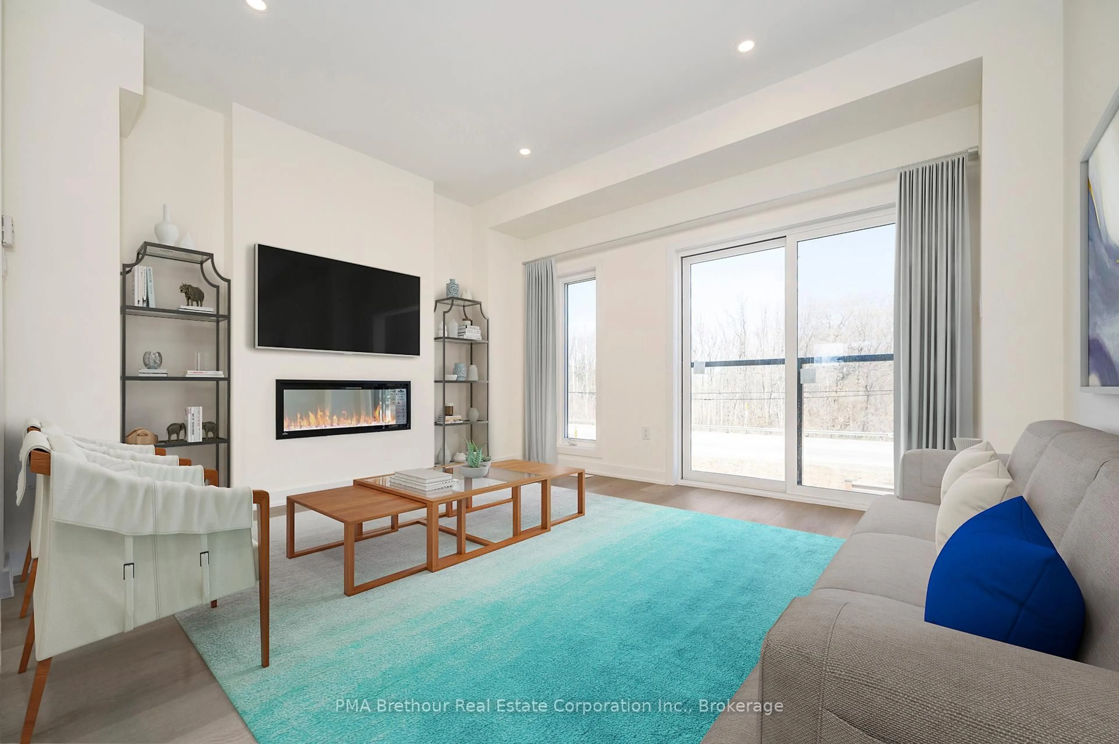 Living room with furniture, unknown for 28 Winters Cres, Collingwood Ontario L9Y 5T1