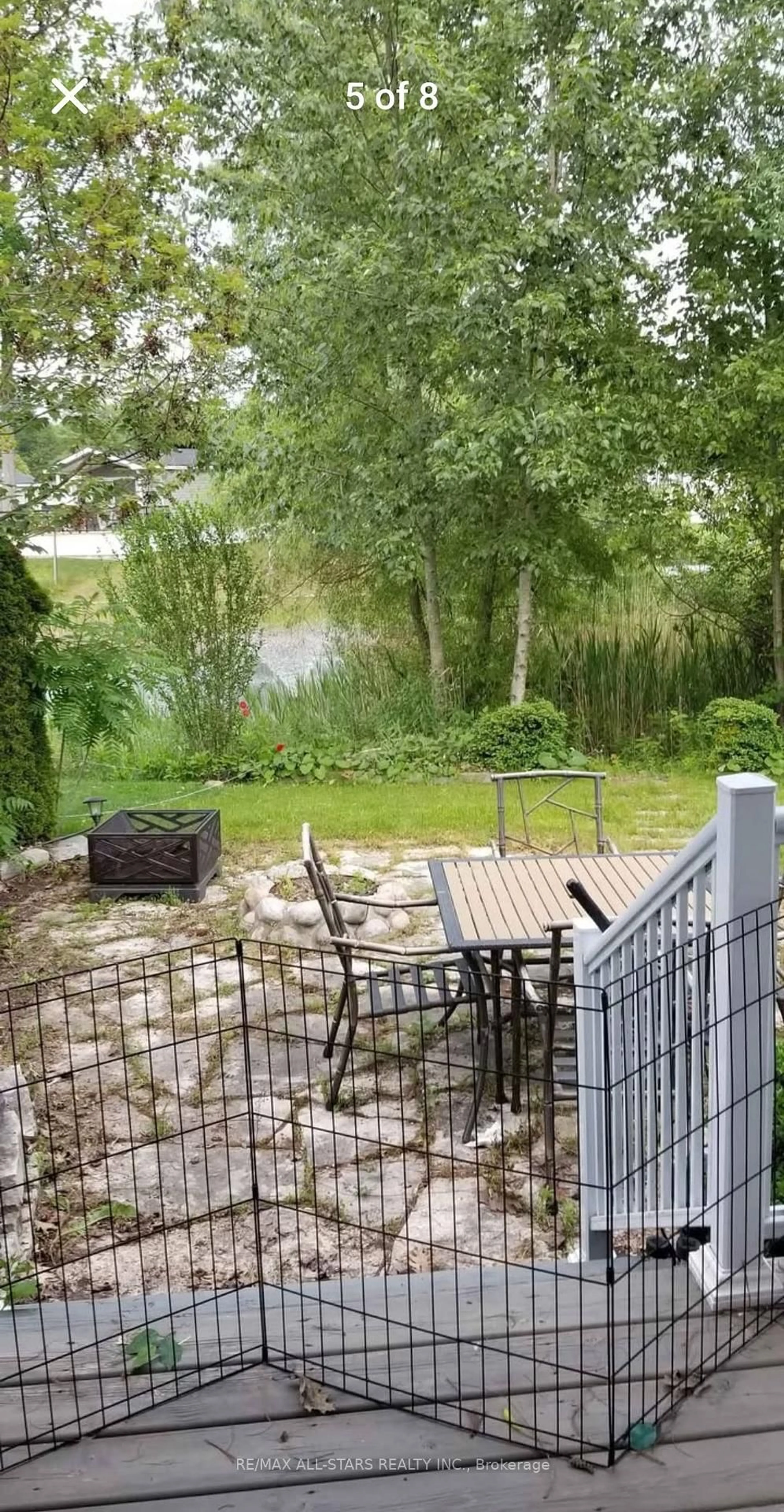 Patio, water/lake/river/ocean view for 1 KENORA Tr, Wasaga Beach Ontario L9Z 1X7