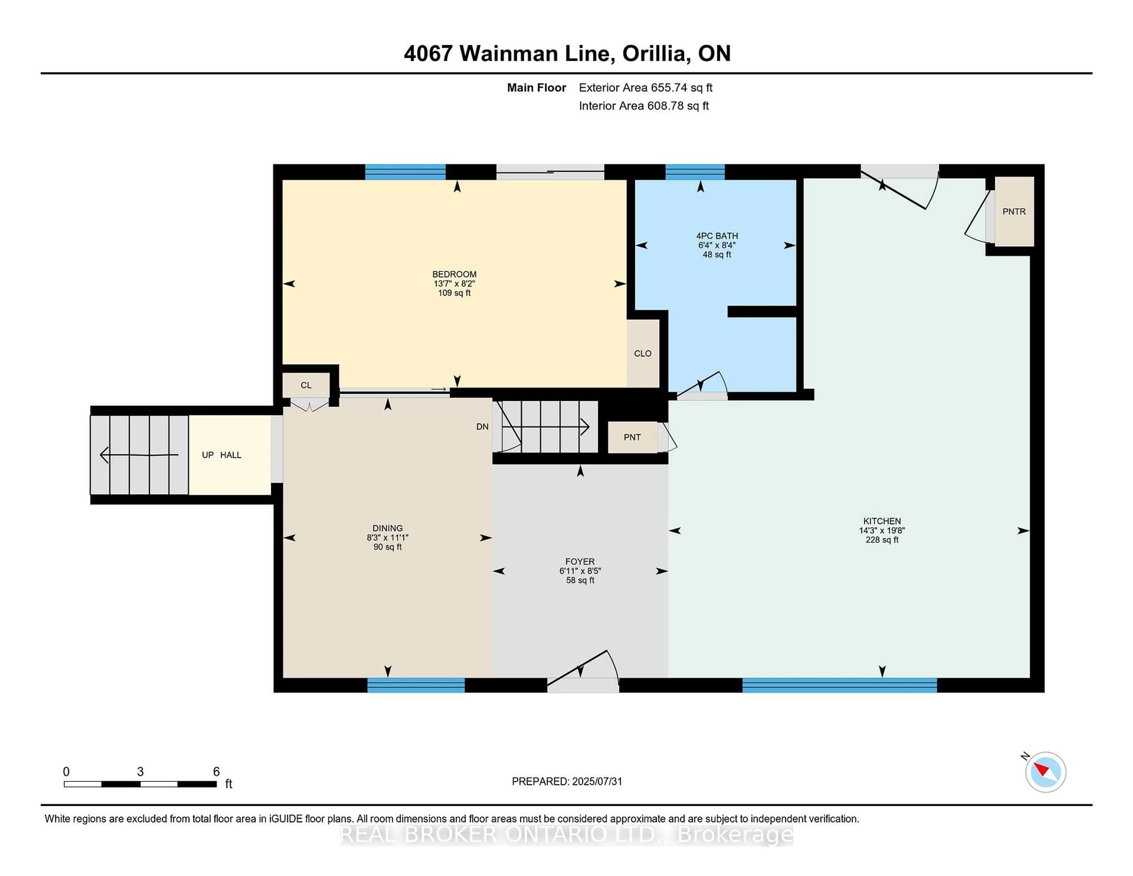 Floor plan for 4067 Wainman Line, Severn Ontario L3V 7C3