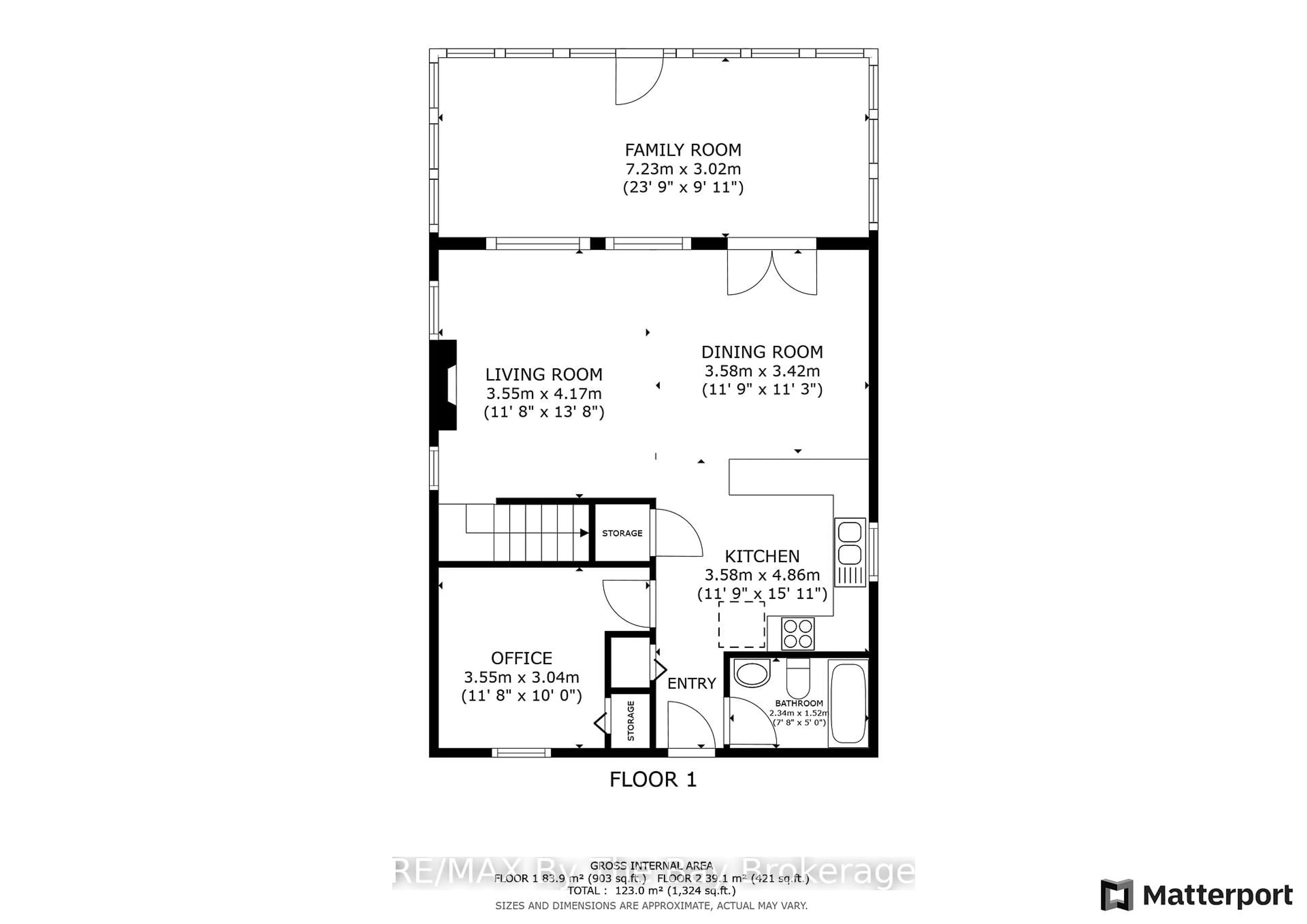 Floor plan for 6 Temagami Tr, Wasaga Beach Ontario L9Z 1X7