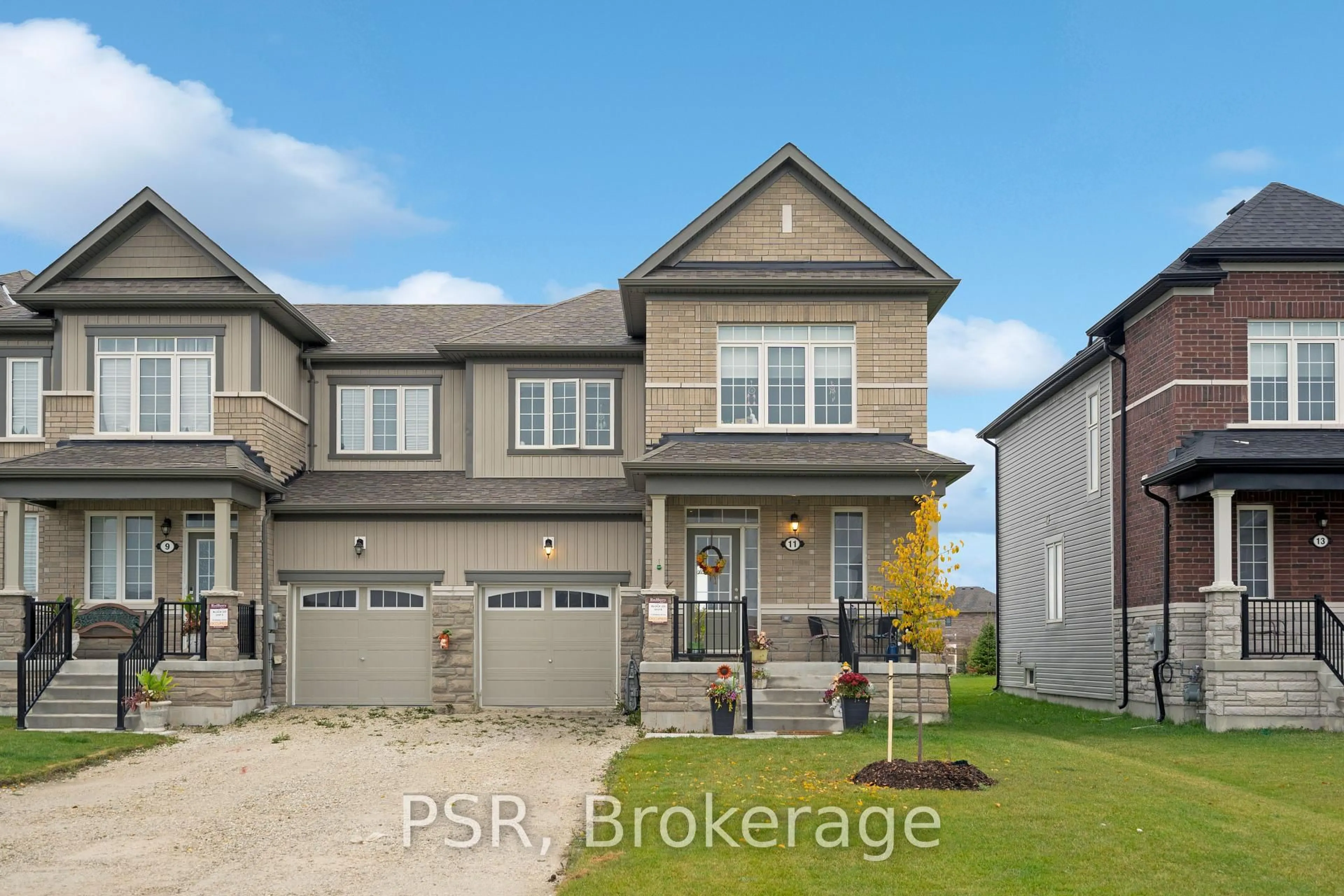 Home with brick exterior material, street for 11 Stately Dr, Wasaga Beach Ontario L9Z 0L9