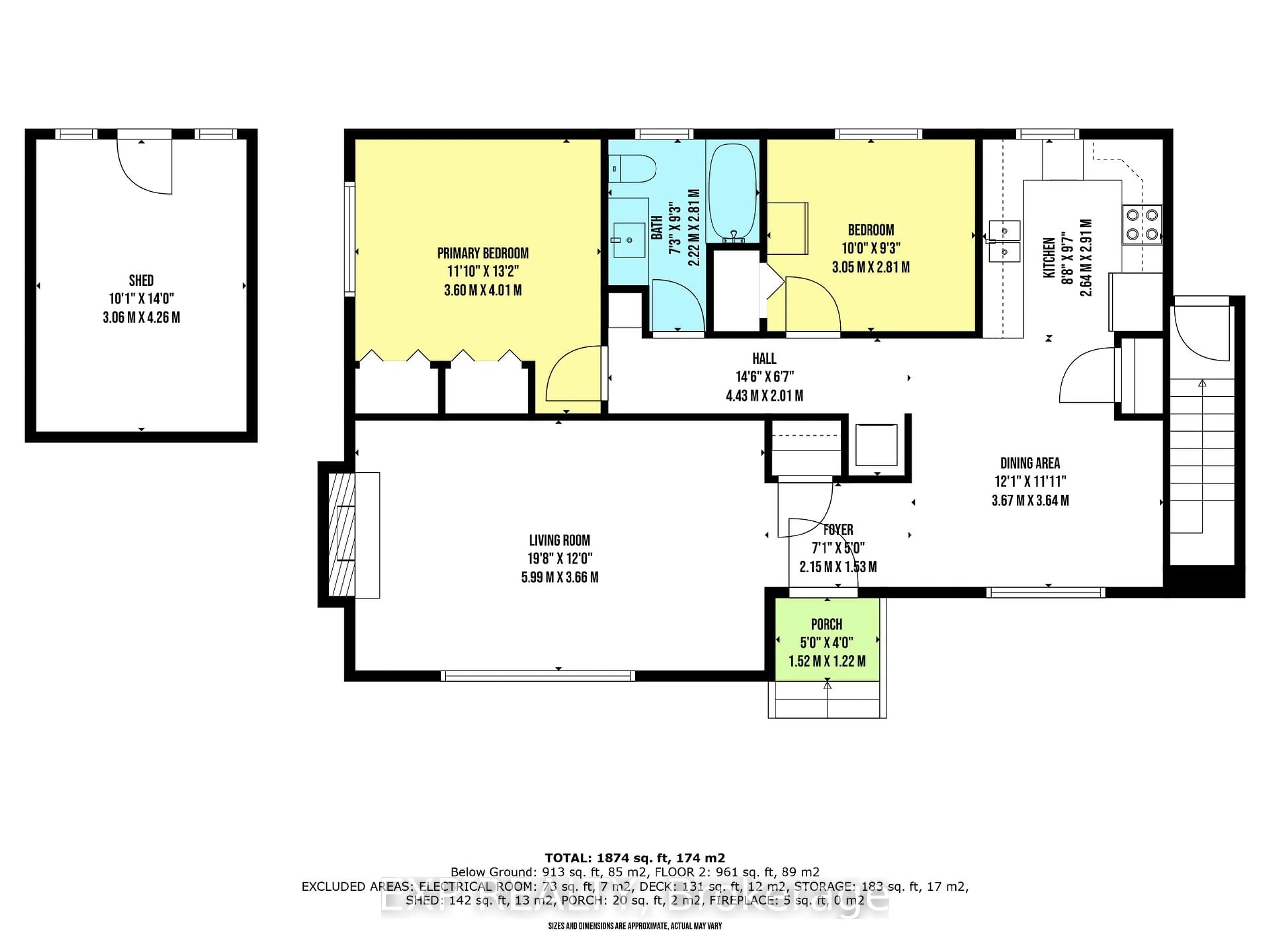 Floor plan for 143 Westmount Dr, Orillia Ontario L3V 6C7