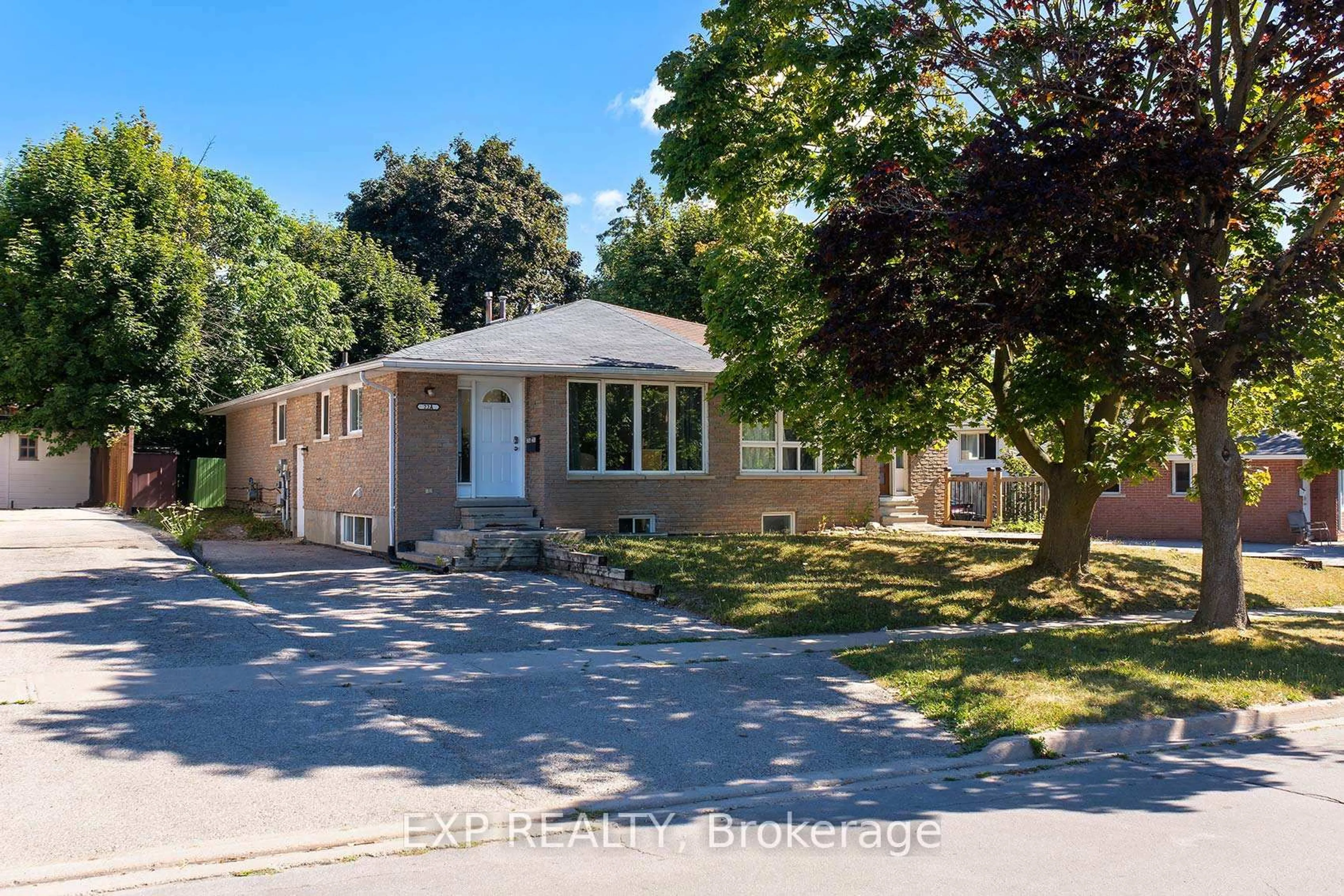 Home with brick exterior material, street for 22A Bernick Dr, Barrie Ontario L4M 5J5