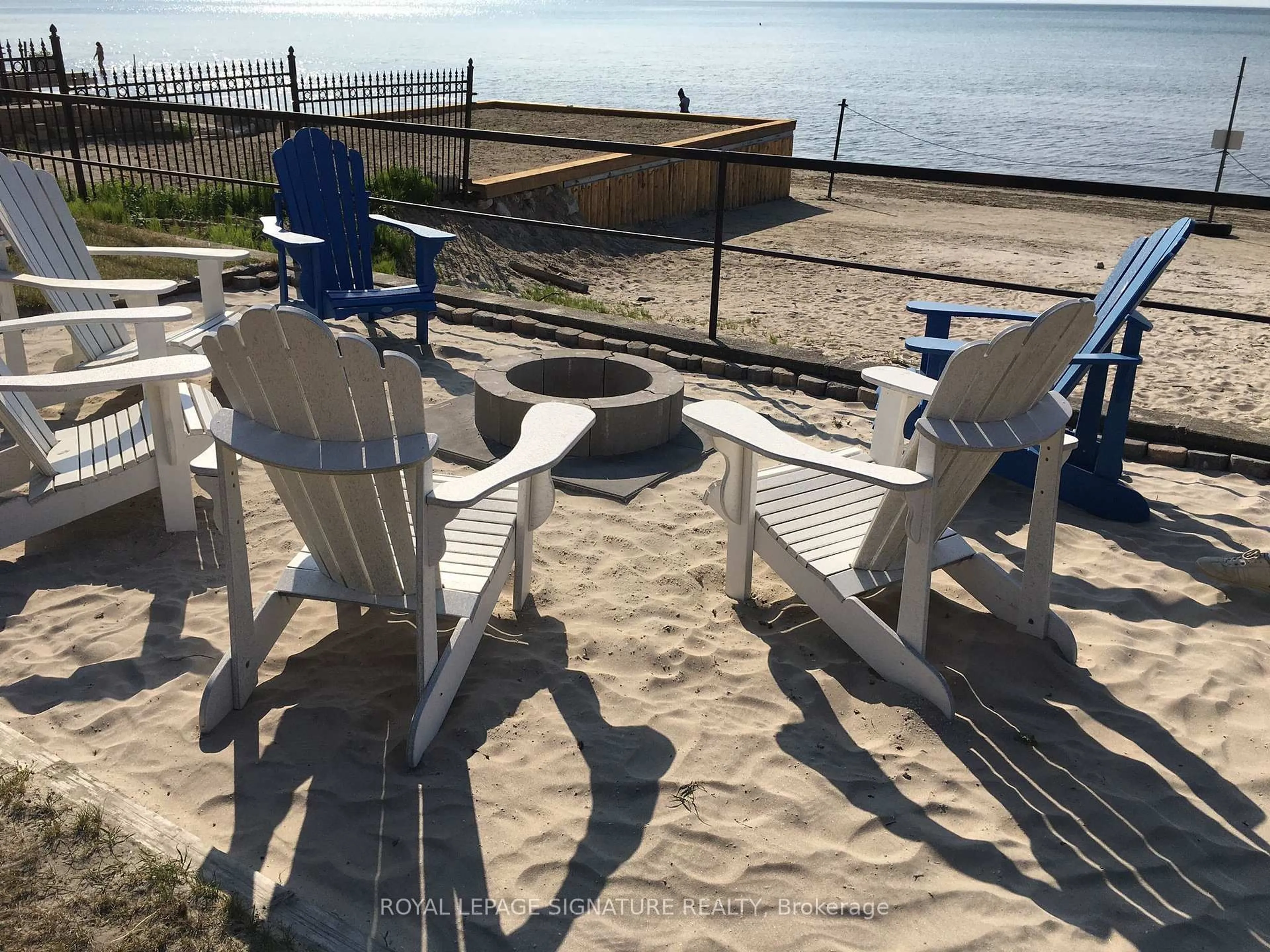 Patio, water/lake/river/ocean view for 734 Shore Lane #1, Wasaga Beach Ontario L9Z 2C7