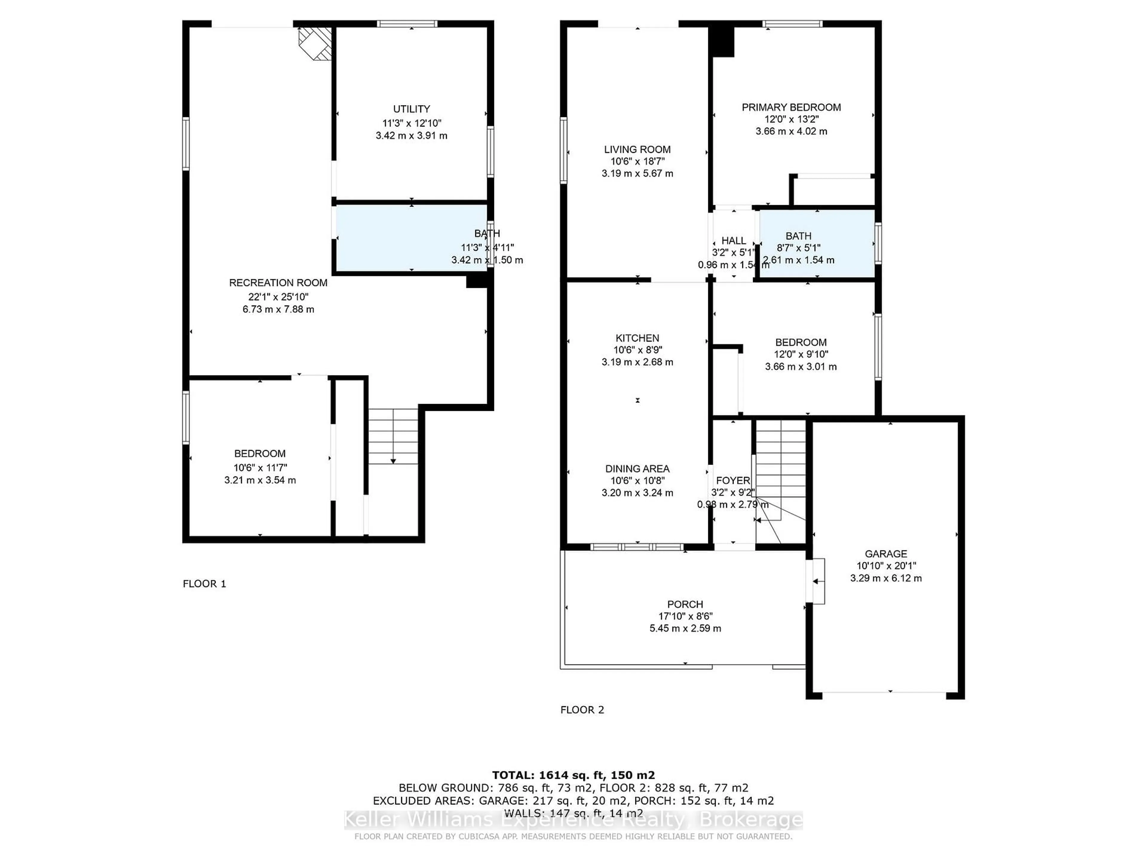 Floor plan for 369 Park Ave, Midland Ontario L4R 5C7