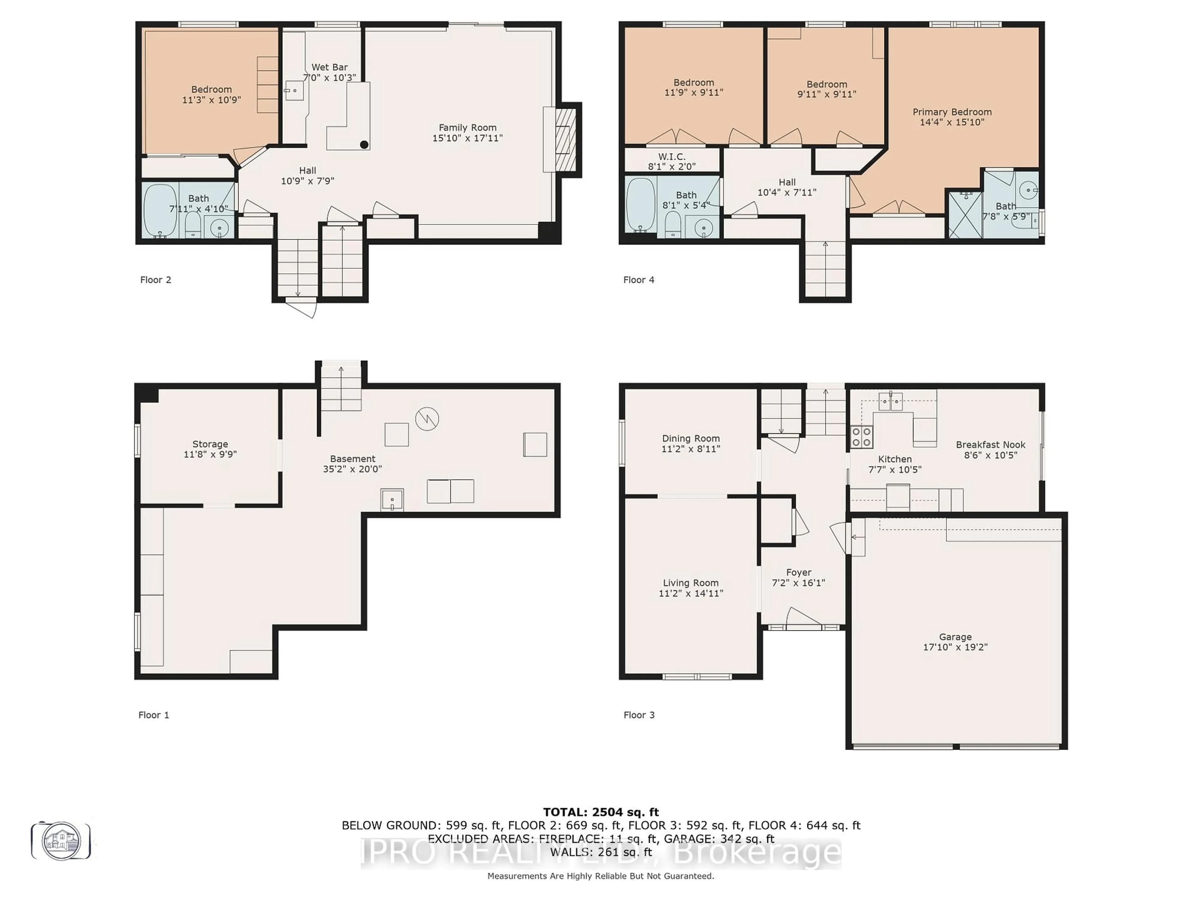 Floor plan for 29 Herrell Ave, Barrie Ontario L4N 6T5