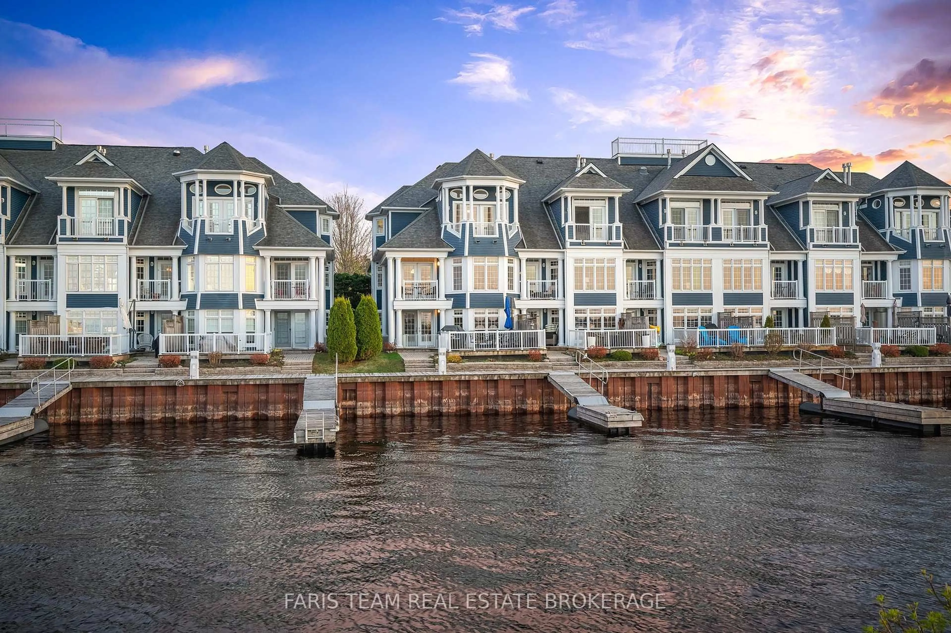 Patio, water/lake/river/ocean view for 155 William St #12, Midland Ontario L4R 5N1