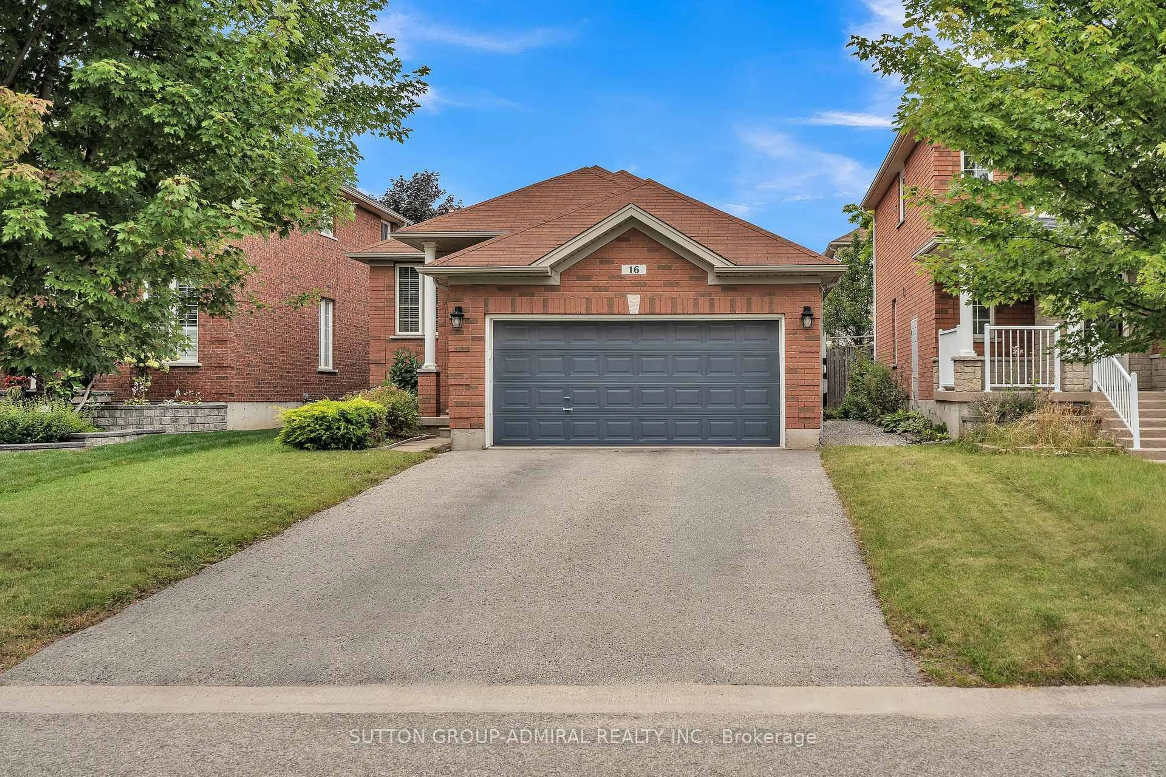 Home with brick exterior material, street for 16 Empire Dr, Barrie Ontario L4N 0Y9