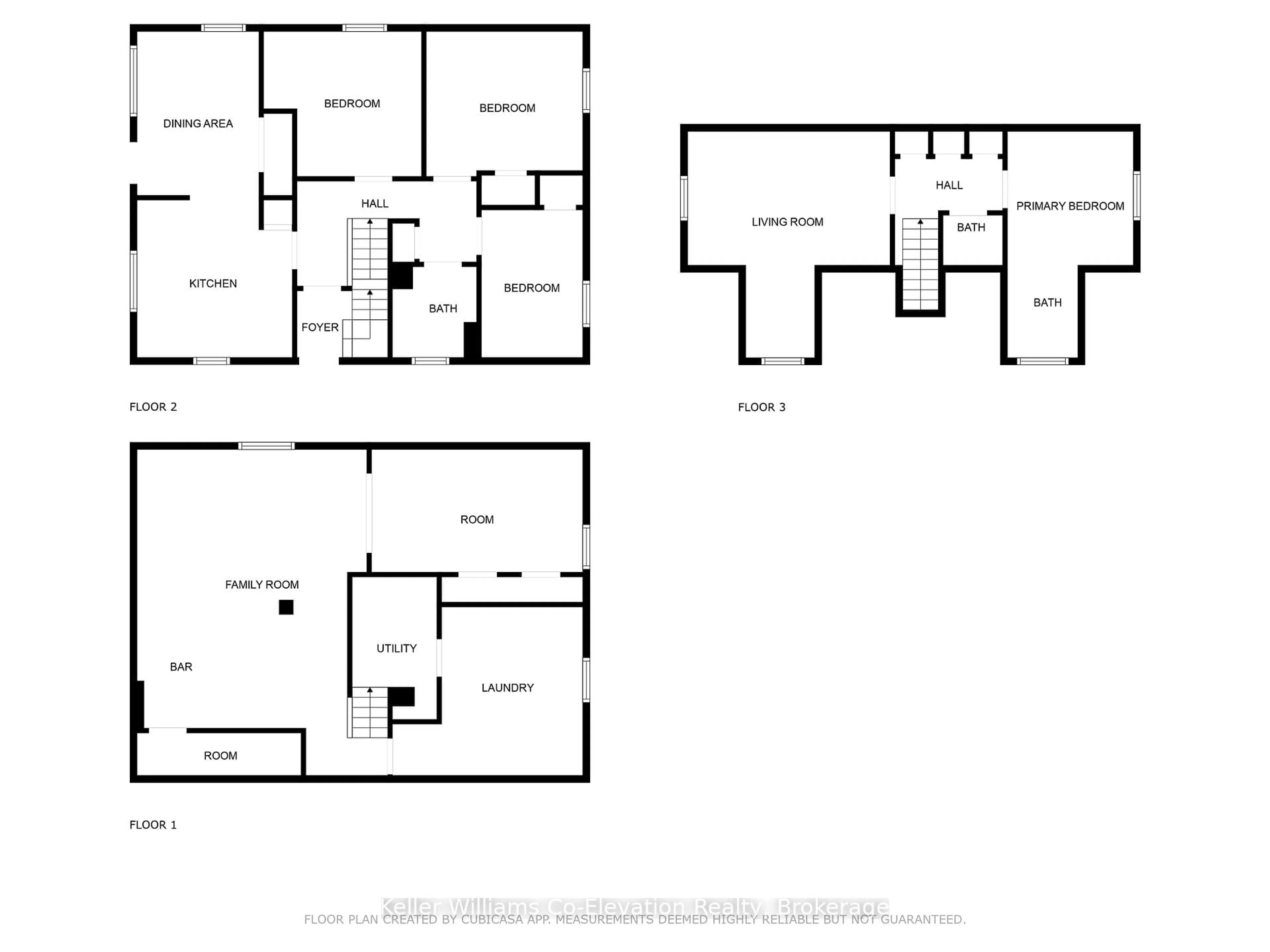 Floor plan for 107 John St, Barrie Ontario L4N 2K7