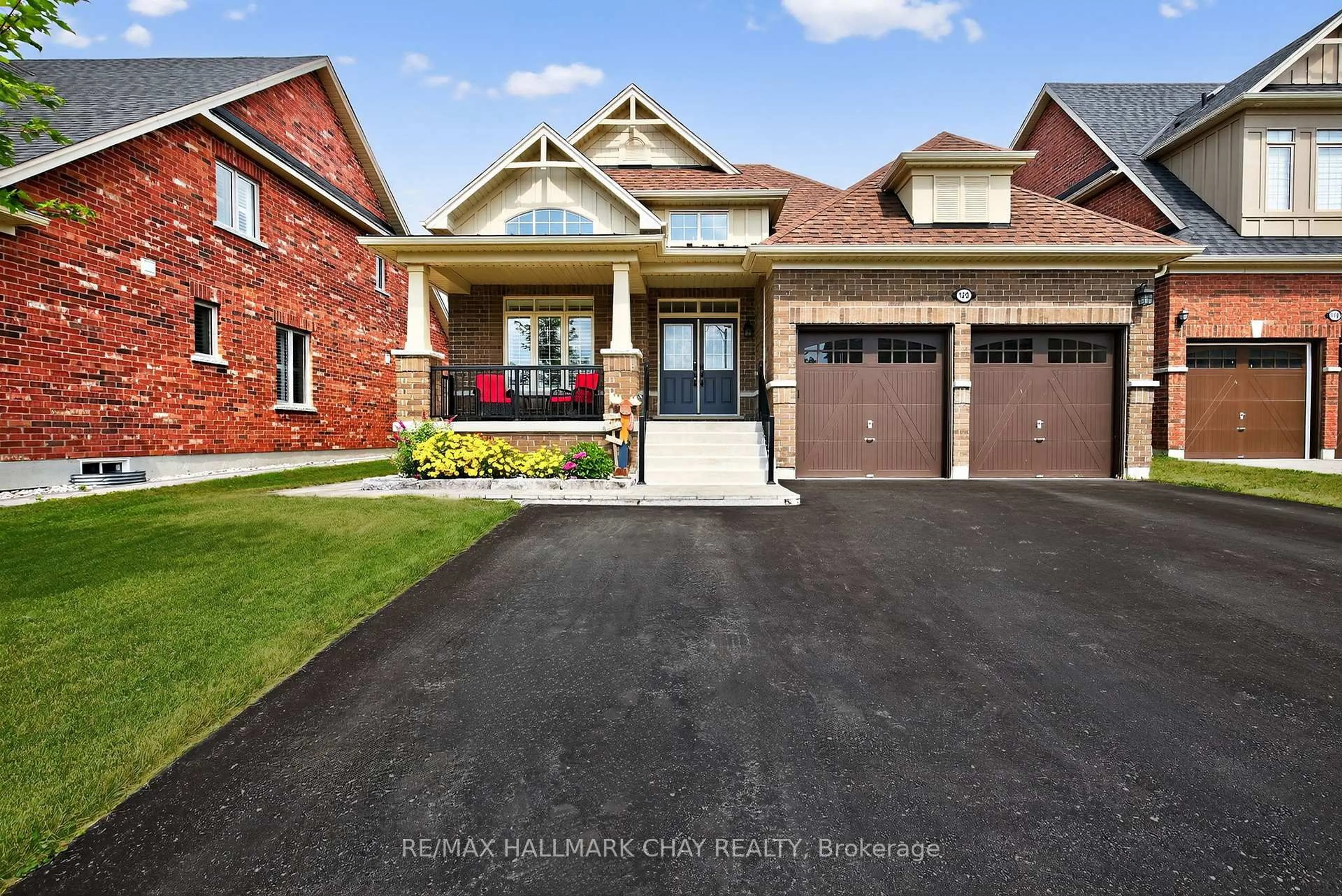Home with brick exterior material, street for 120 Victoria Wood Ave, Springwater Ontario L9X 1Z8
