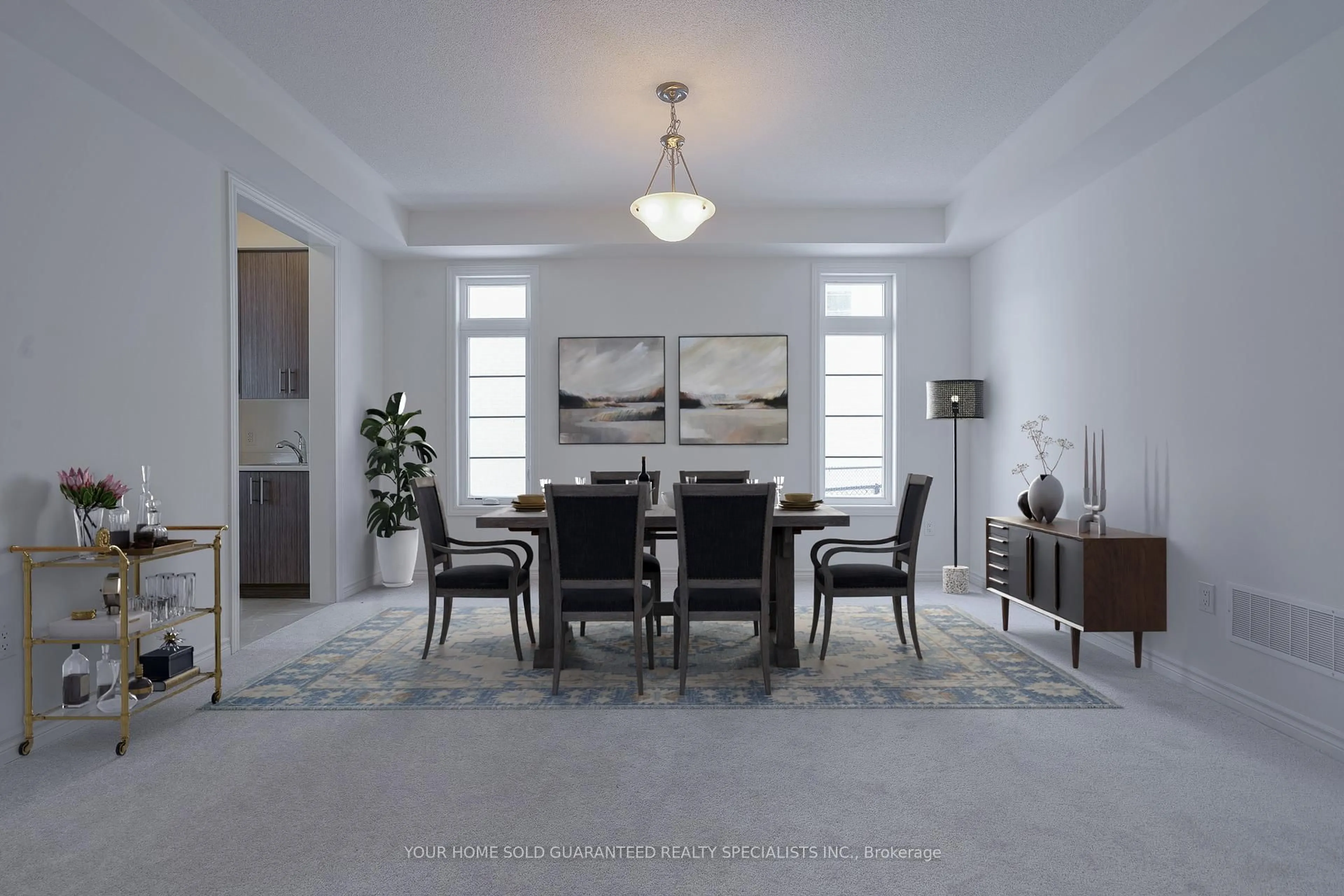 Dining room, unknown for 62 Calypso Ave, Springwater Ontario L0L 1Y3