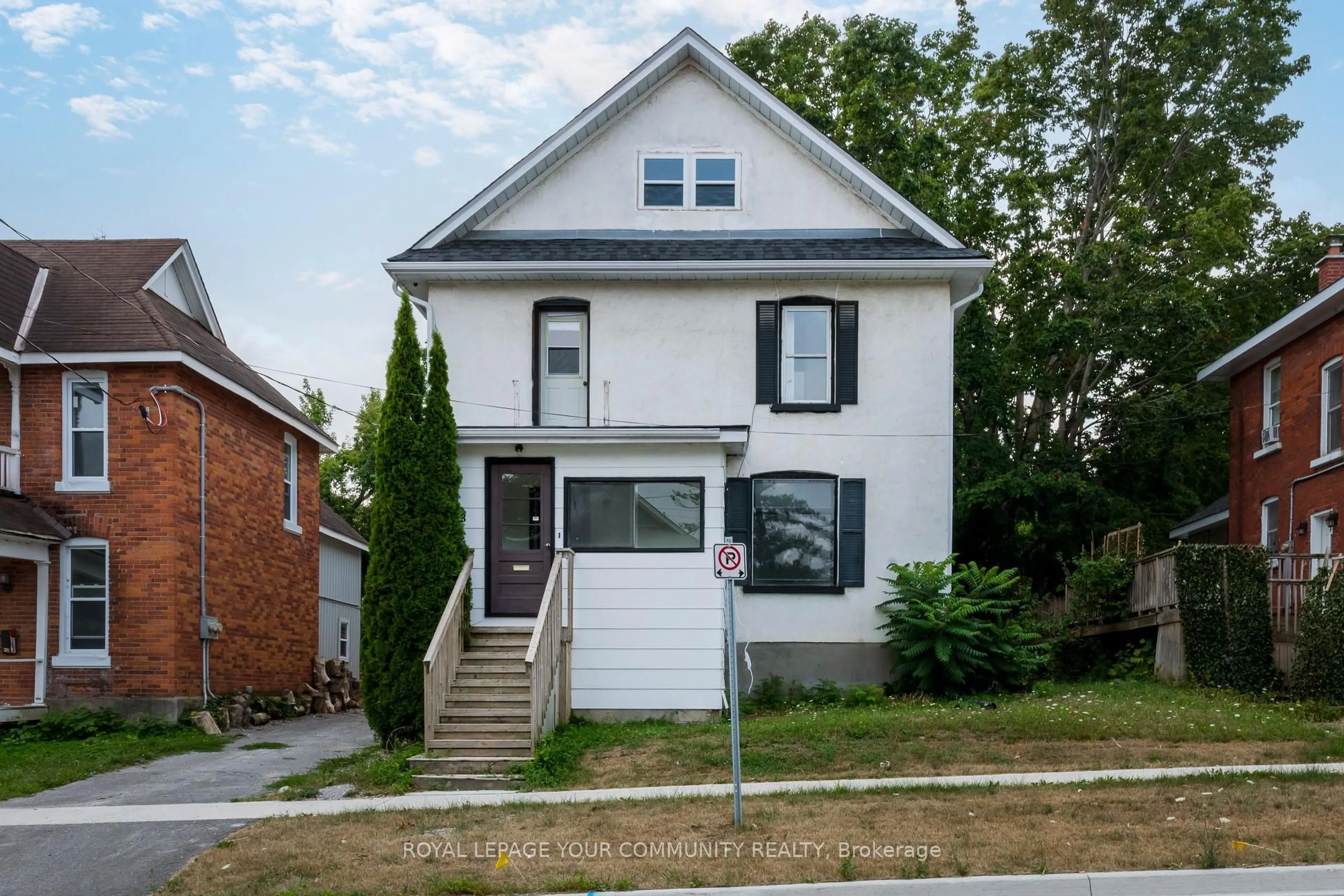 Home with brick exterior material, street for 223 Laclie St, Orillia Ontario L3V 4N5