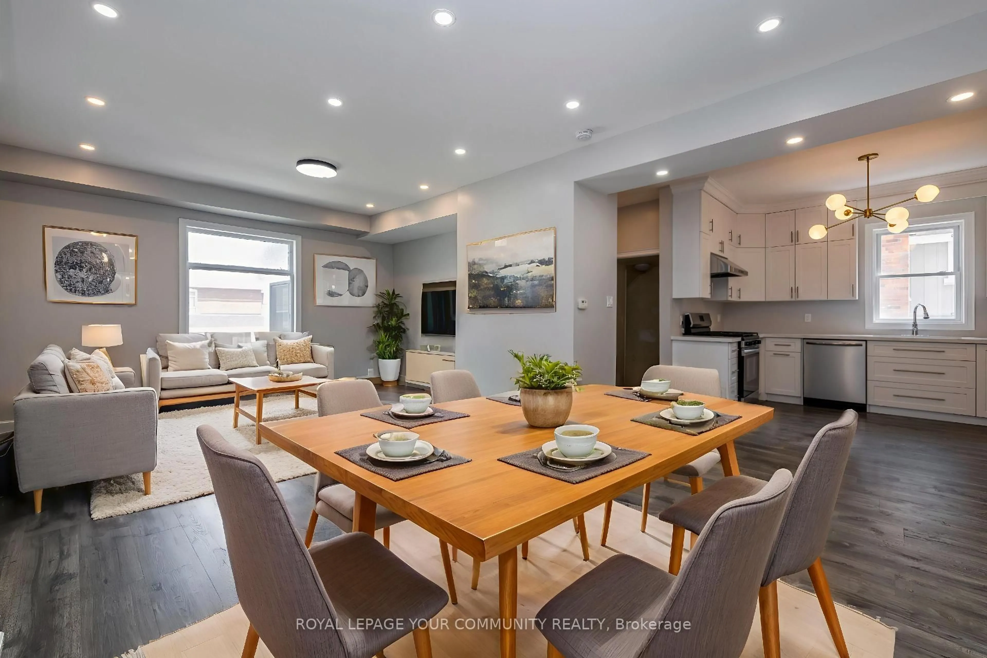 Open concept kitchen, unknown for 223 Laclie St, Orillia Ontario L3V 4N5