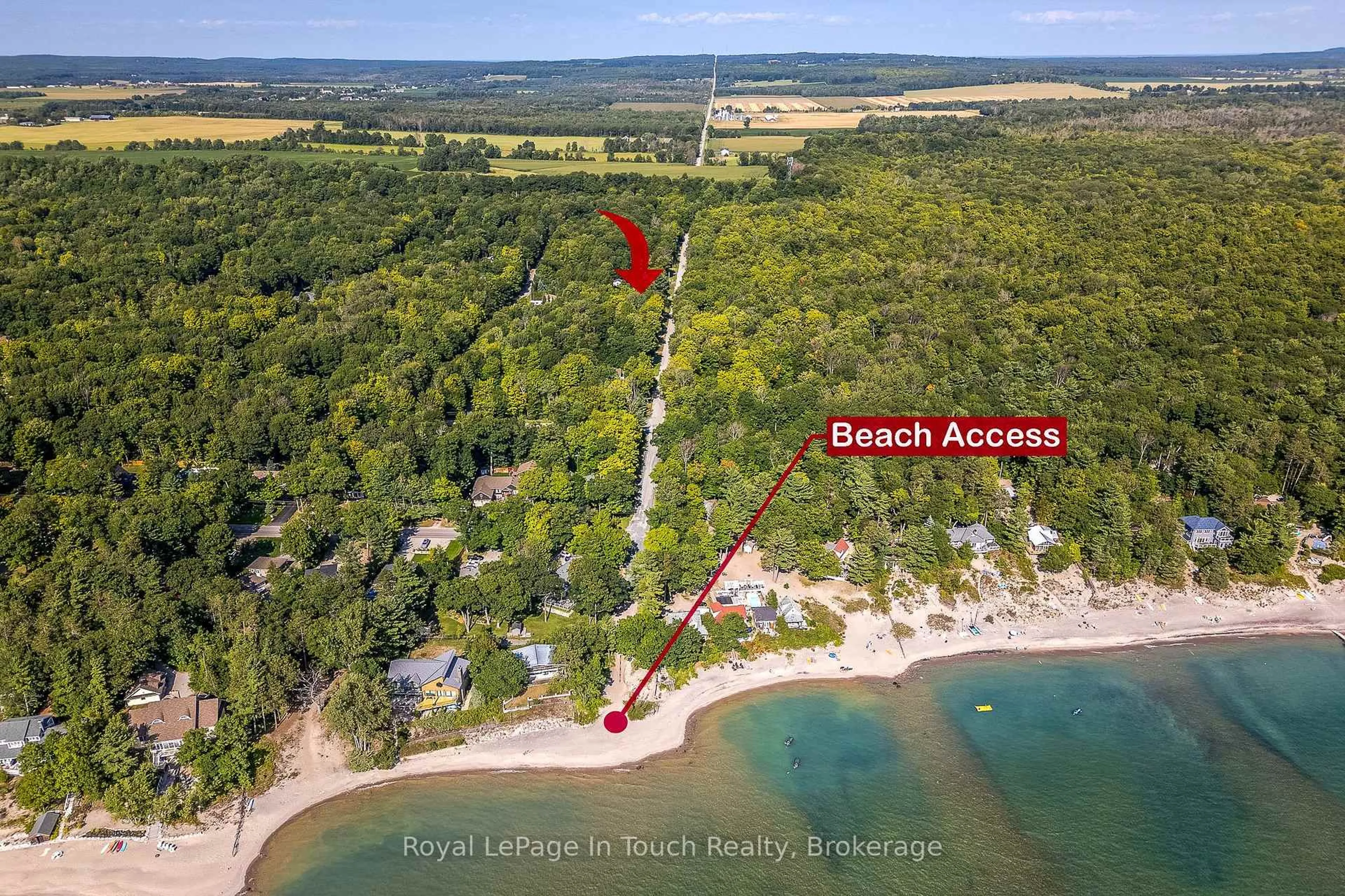 A pic from outside/outdoor area/front of a property/back of a property/a pic from drone, water/lake/river/ocean view for 682 CONCESSION 15 Rd, Tiny Ontario L9M 0H7