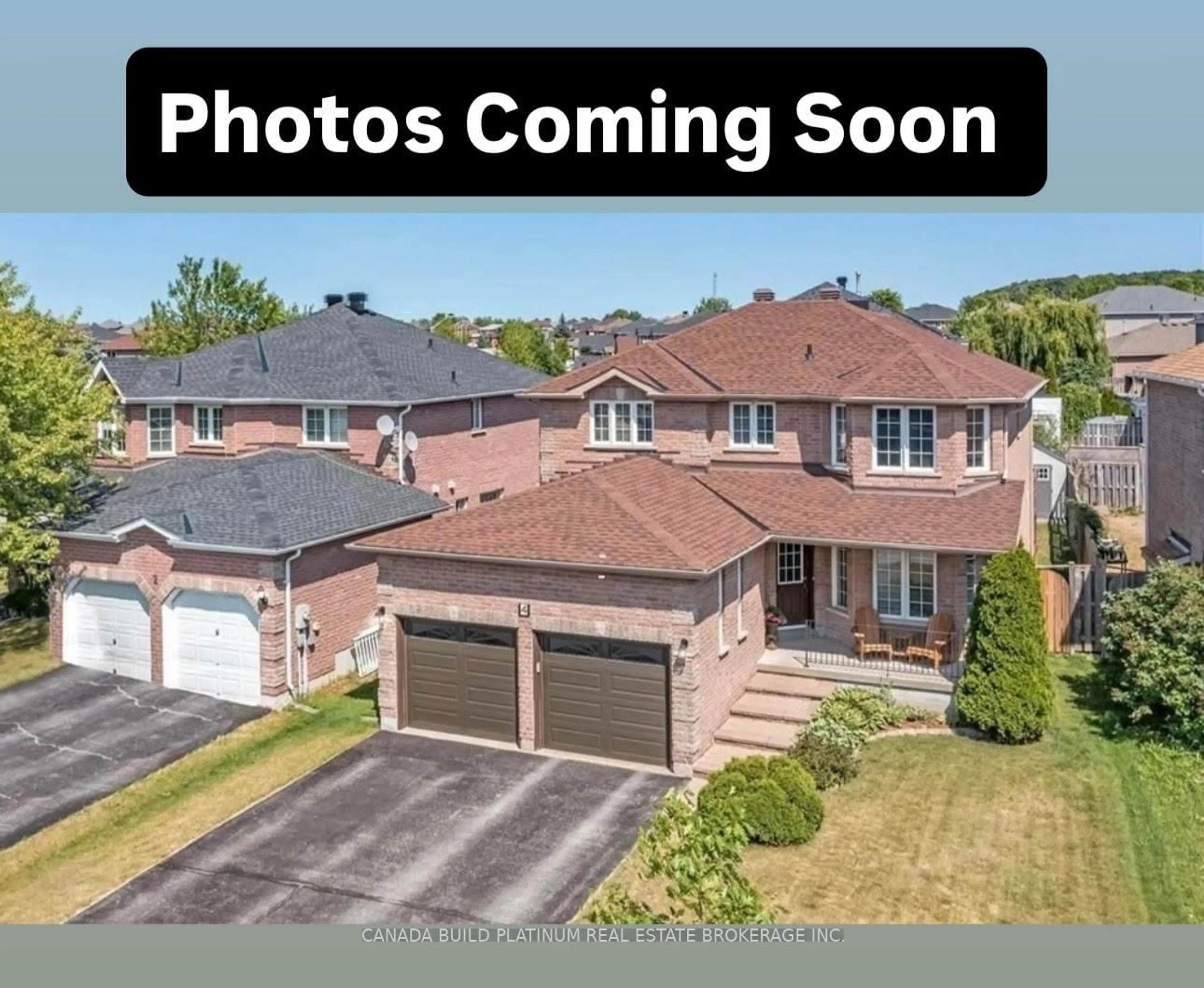 A pic from outside/outdoor area/front of a property/back of a property/a pic from drone, street for 4 Stephanie Lane, Barrie Ontario L4N 0V2