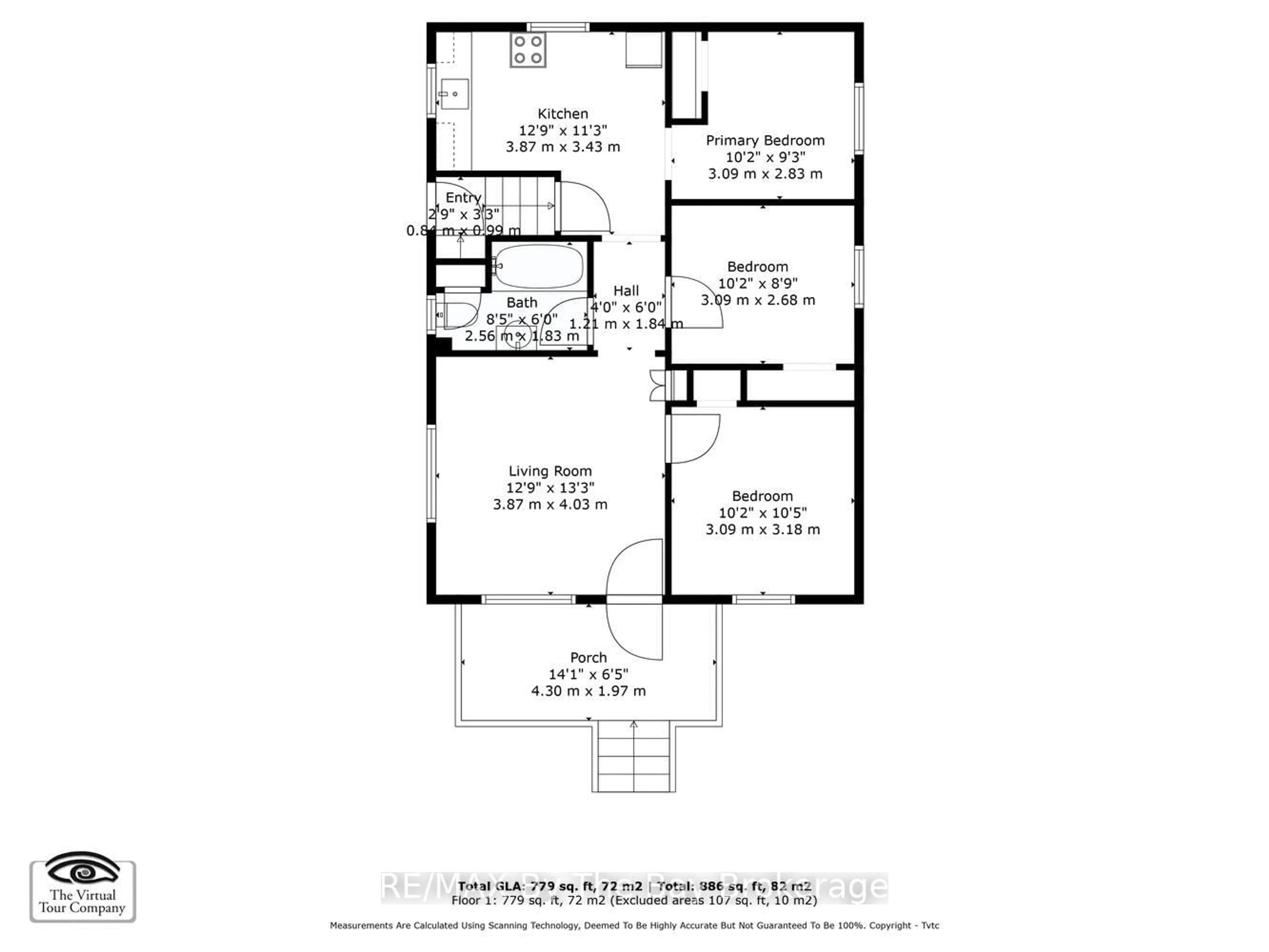 Floor plan for 18 Birch St, Collingwood Ontario L9Y 2V1