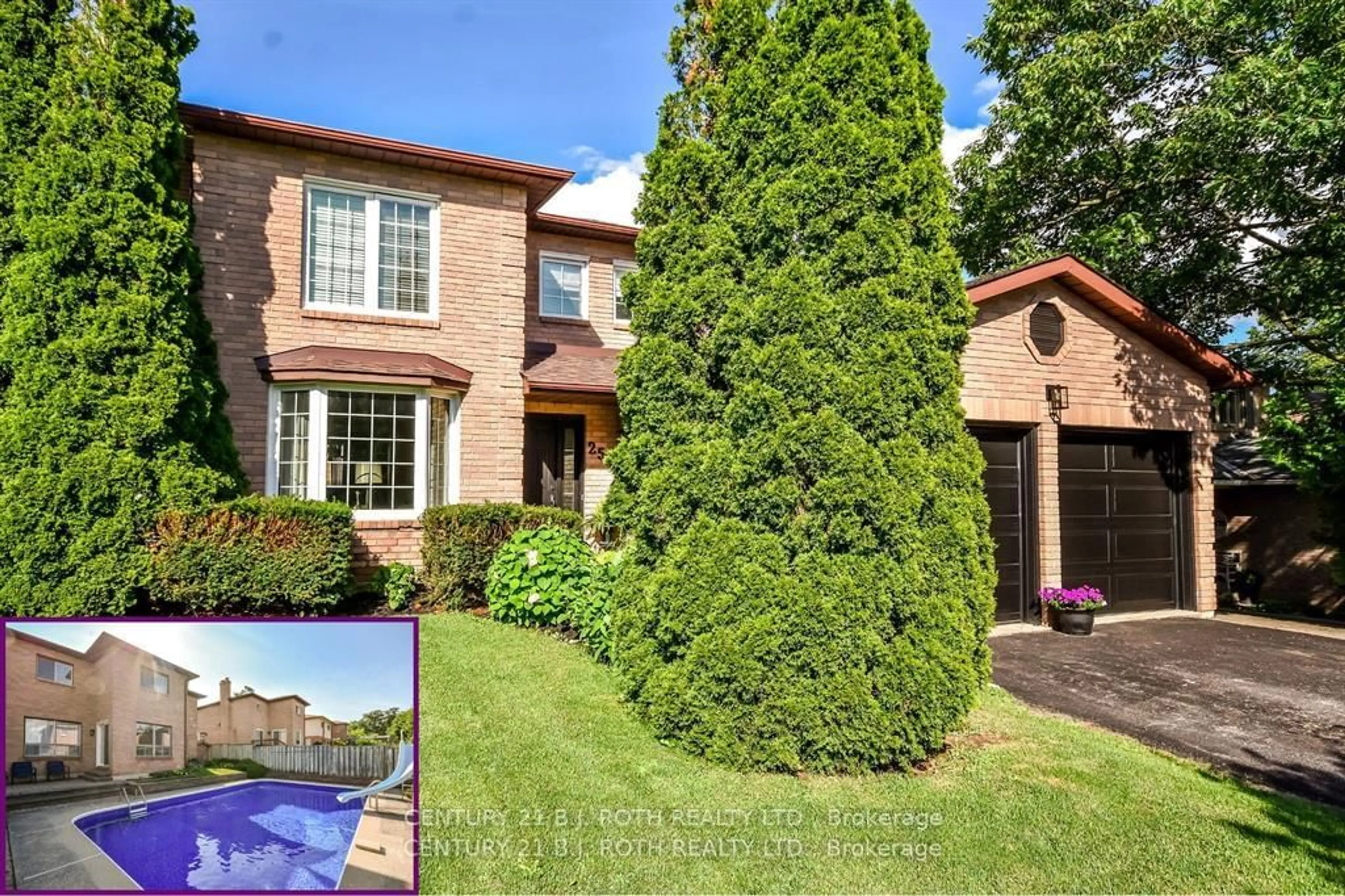 Home with brick exterior material, street for 25 Keats Dr, Barrie Ontario L4N 6C9