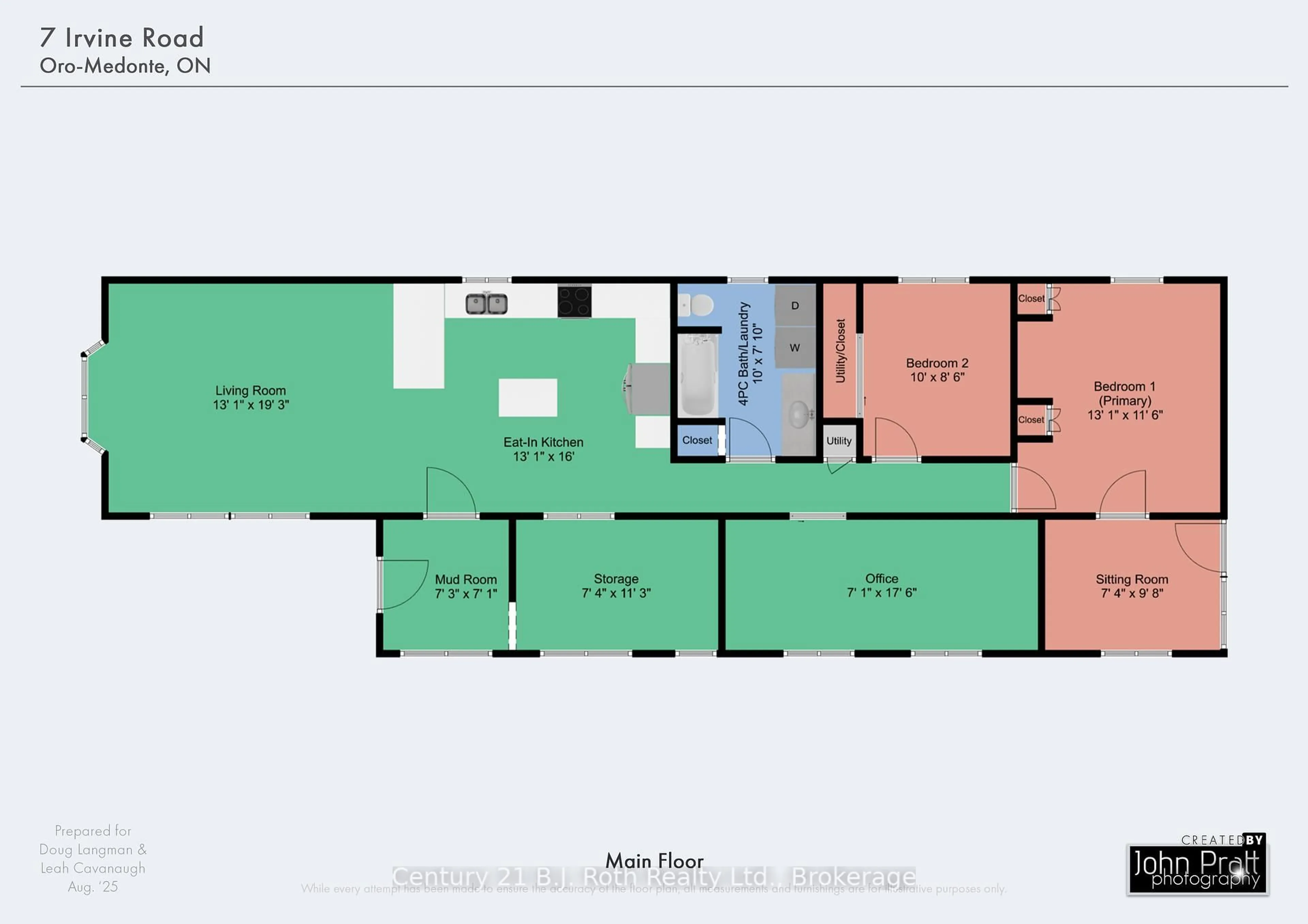 Floor plan for 7 Irvine Rd, Oro-Medonte Ontario L3V 0P9