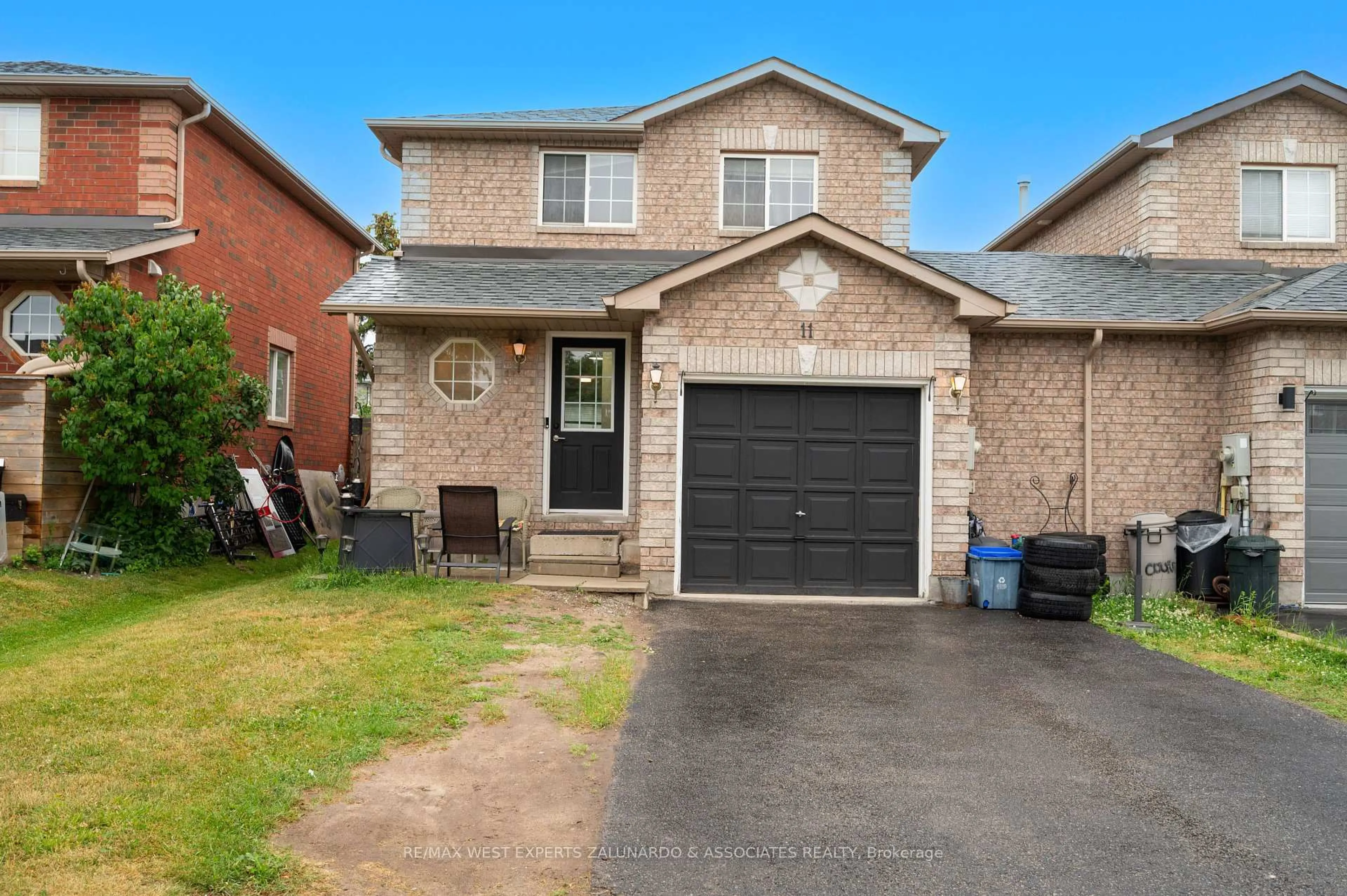 Home with brick exterior material, street for 11 Raymond Cres, Barrie Ontario L4N 0V4