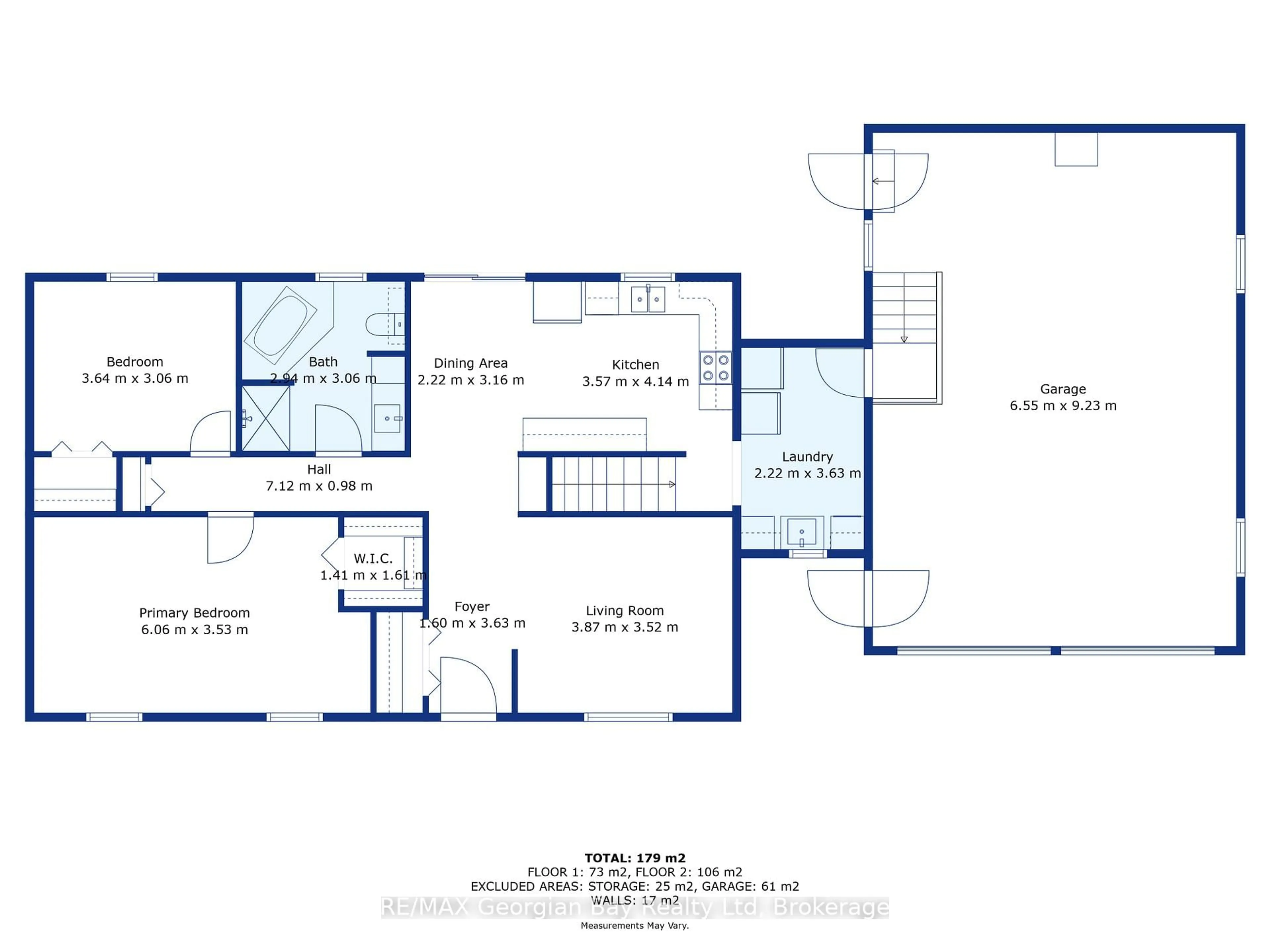 Floor plan for 5 Easton Ave, Tay Ontario L0K 1R0