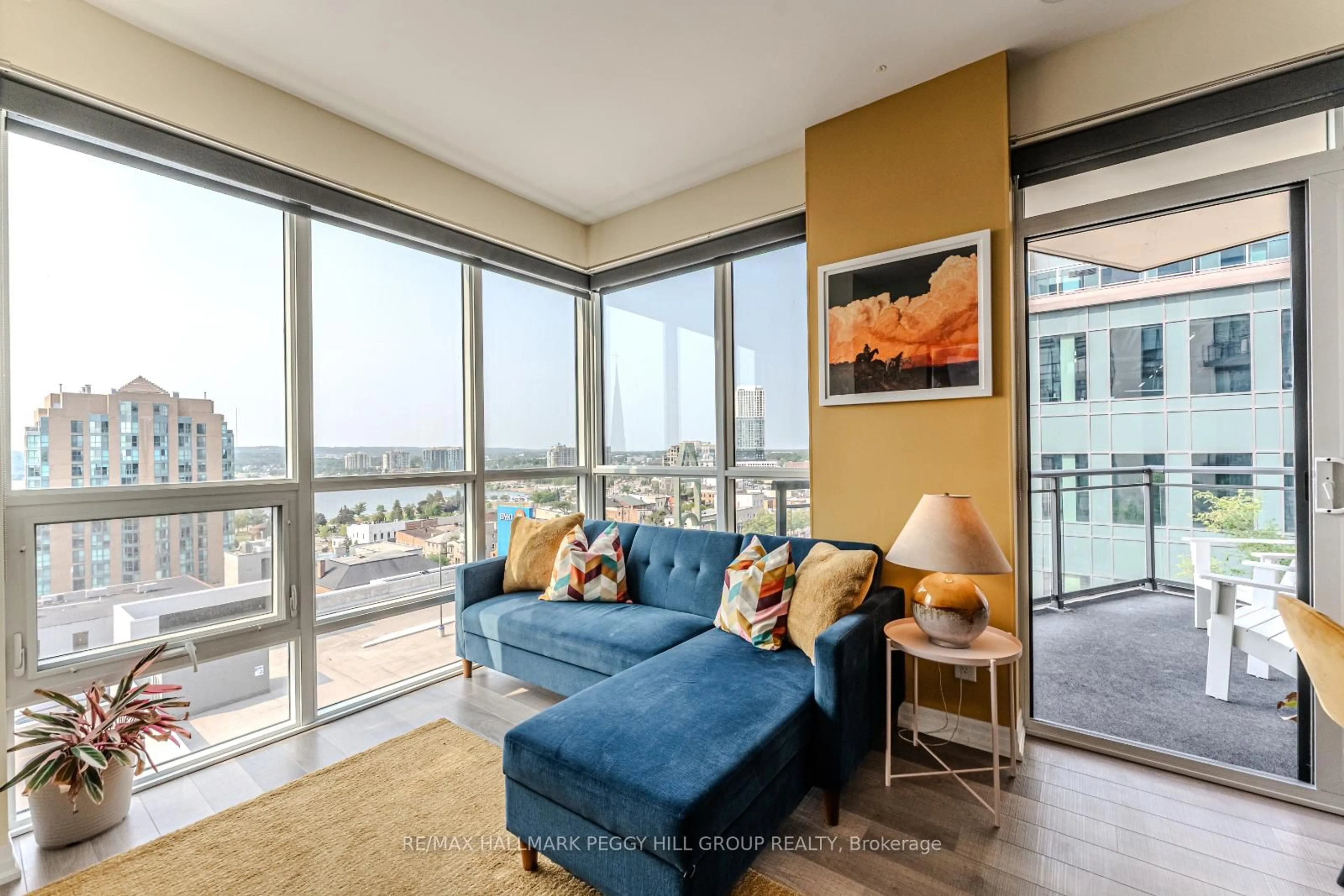 Living room with furniture, unknown for 111 Worsley St #511, Barrie Ontario L4M 0J5